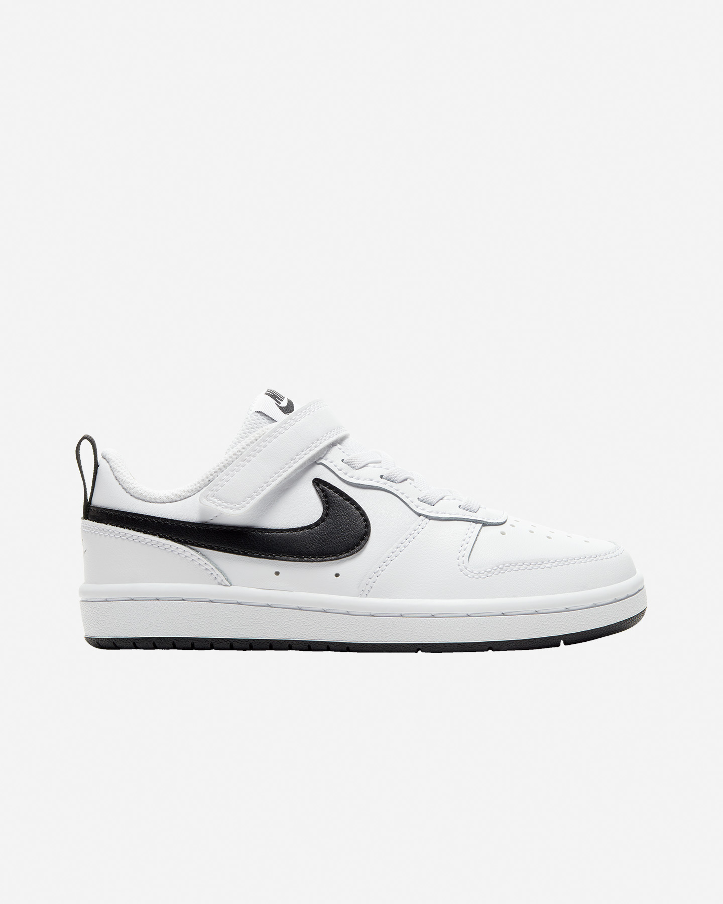 Scarpe sneakers NIKE COURT BOROUGH LOW 2 JR PS - Bianco - 0 | Cisalfa Sport