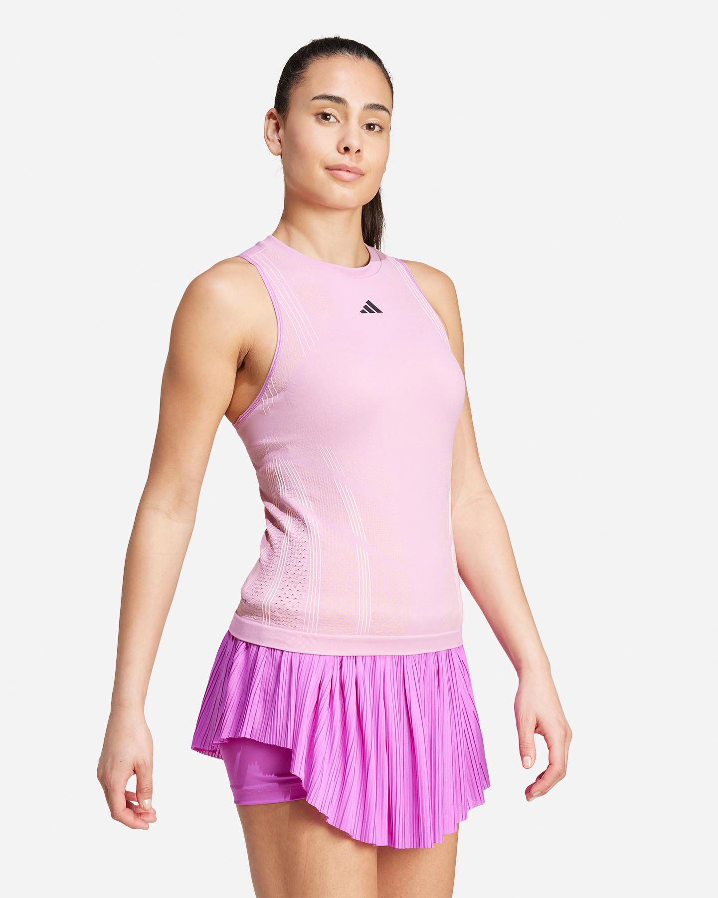 T-shirt tennis ADIDAS US OPEN SERIES W - Viola - 3 | Cisalfa Sport