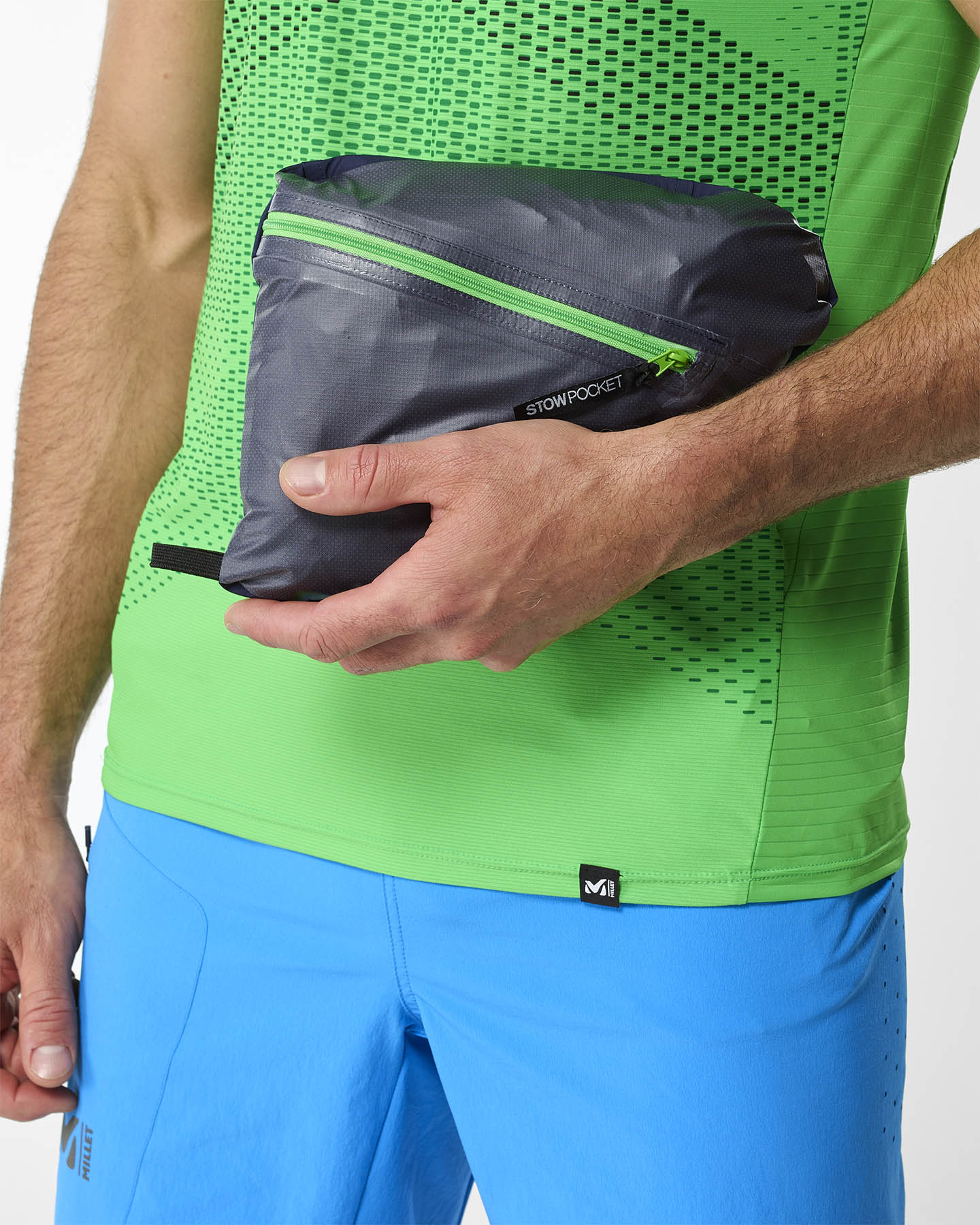 Giacca outdoor MILLET INTENS 2.5 M - Verde - 5 | Cisalfa Sport