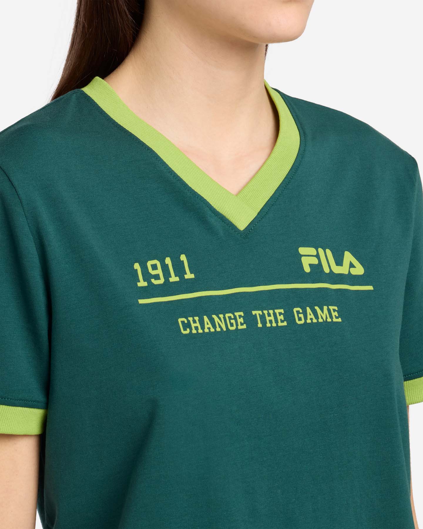 T-shirt FILA CONTEMPORARY STREET STYLE W - Verde - 5 | Cisalfa Sport