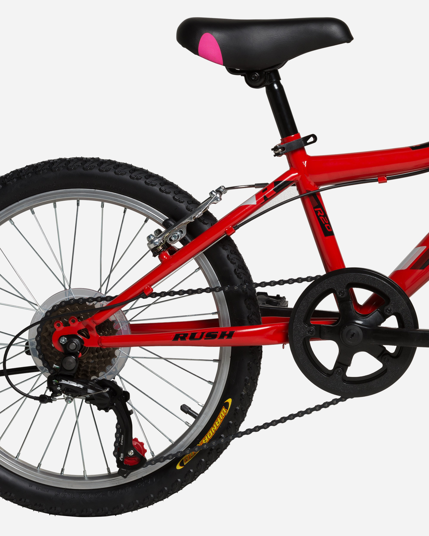 Bici junior RUSH BIKE 20 JR - Rosso - 1 | Cisalfa Sport