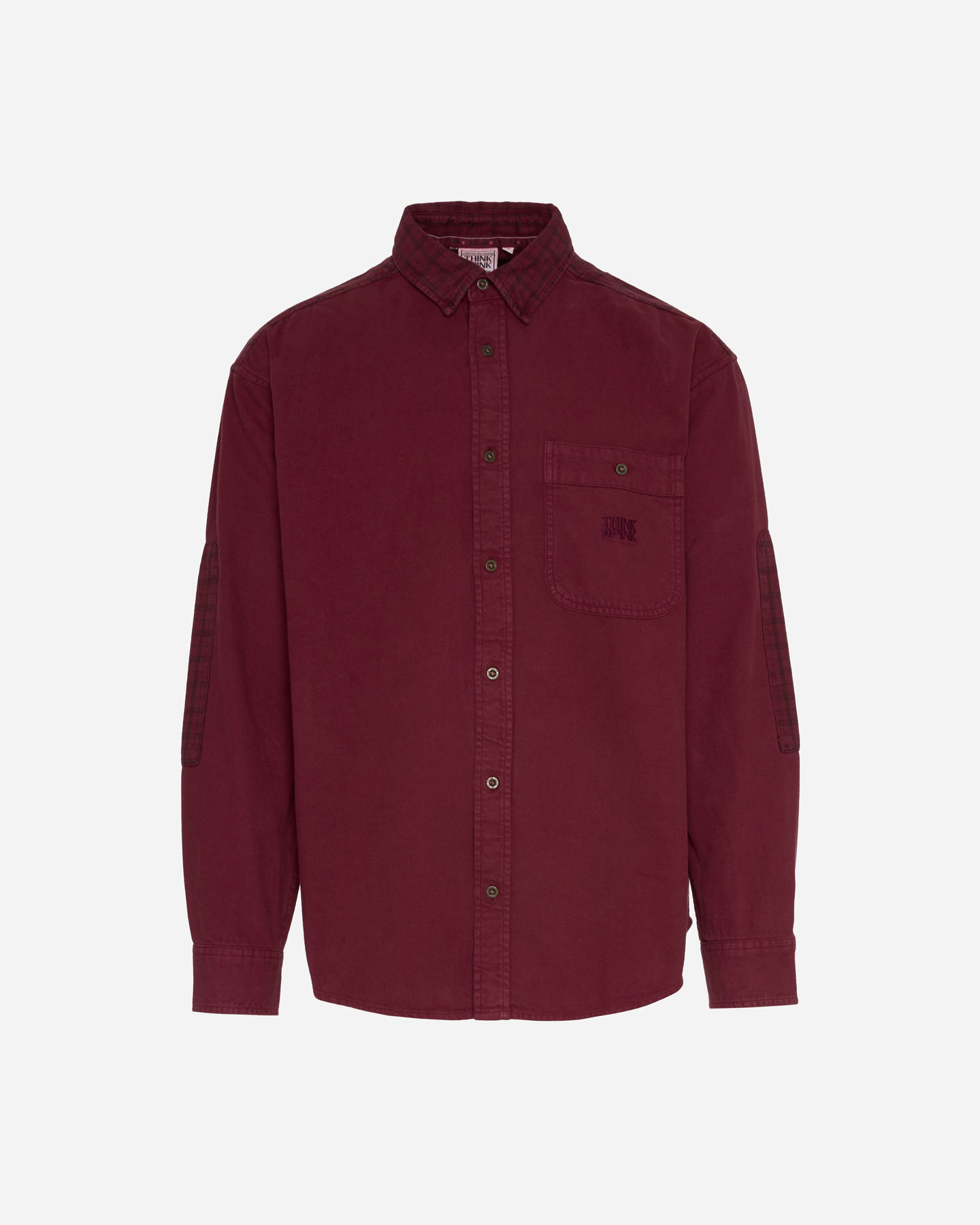 Camicia THINK PINK CHECK M - Rosso - 0 | Cisalfa Sport