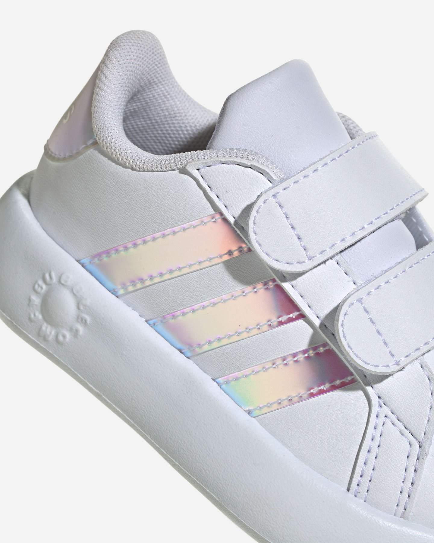 Scarpe sneakers ADIDAS CORE GRAND COURT 2,0 INF JR - Bianco - 5 | Cisalfa Sport