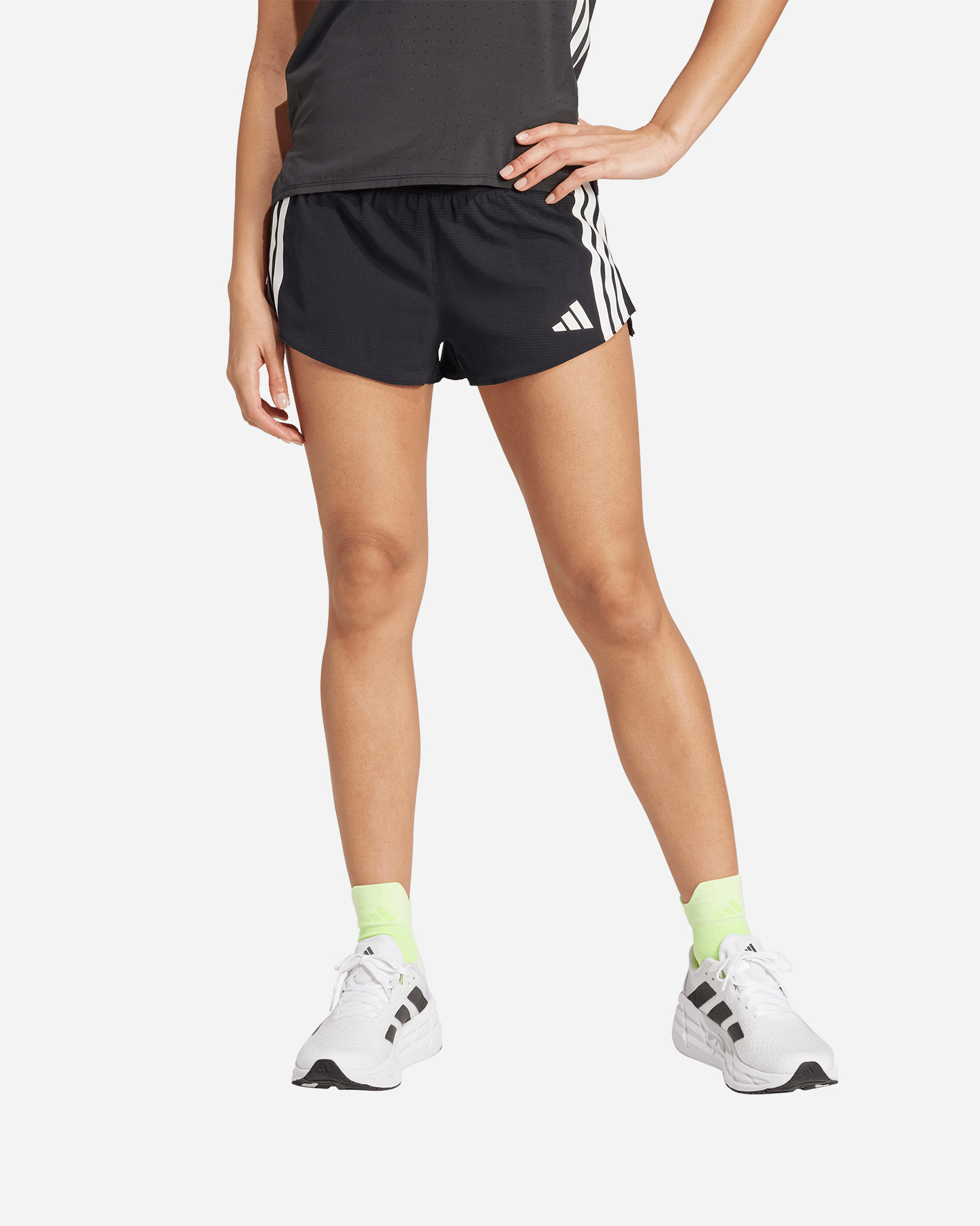 Short running ADIDAS ADIZERO GEL W - Nero - 1 | Cisalfa Sport