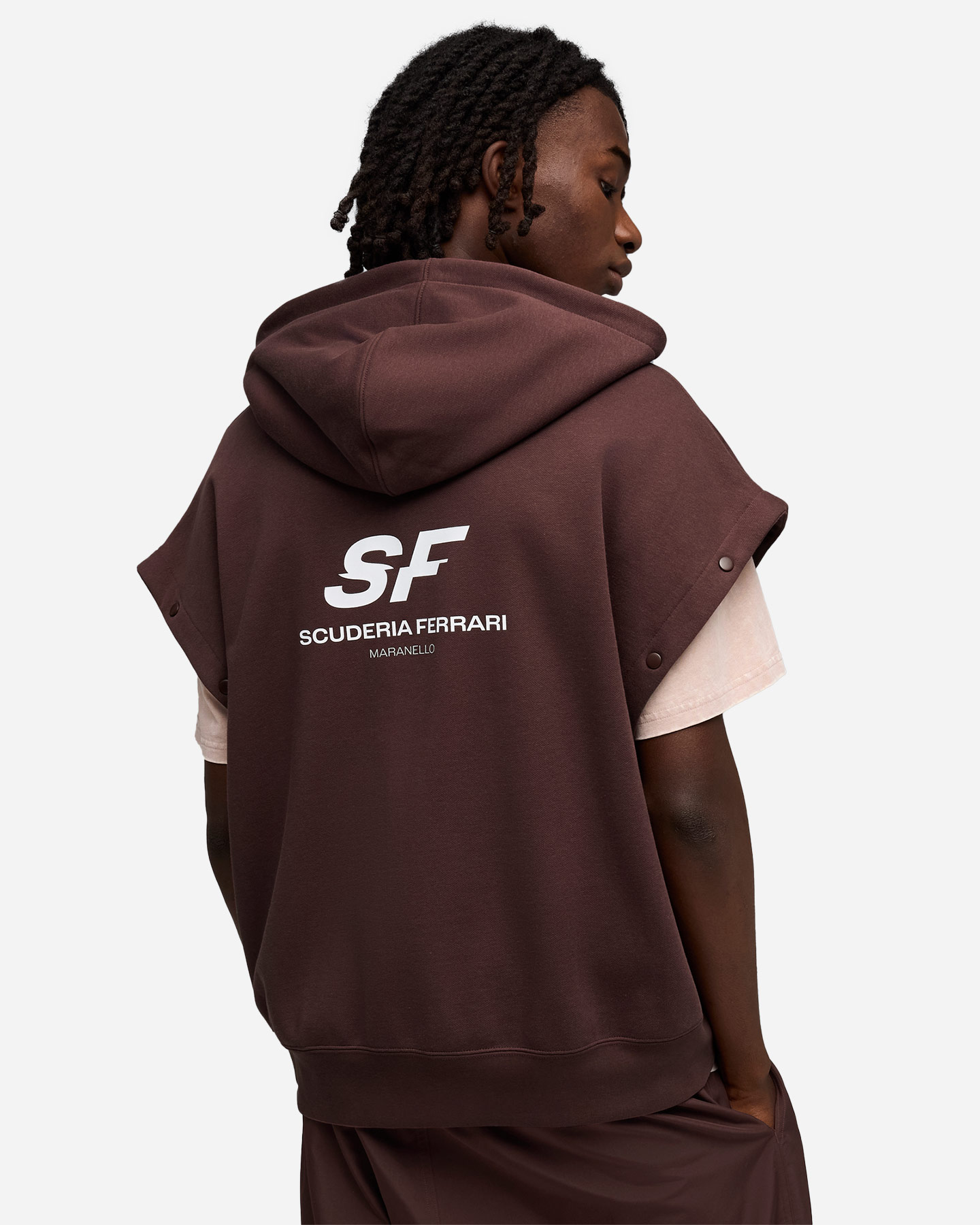 Felpa PUMA SCUDERIA FERRARI M - Marrone - 3 | Cisalfa Sport