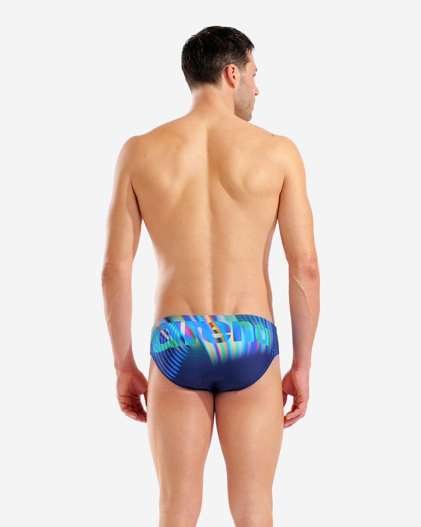 Slip piscina ARENA LIT LOGO M - Blu - 1 | Cisalfa Sport