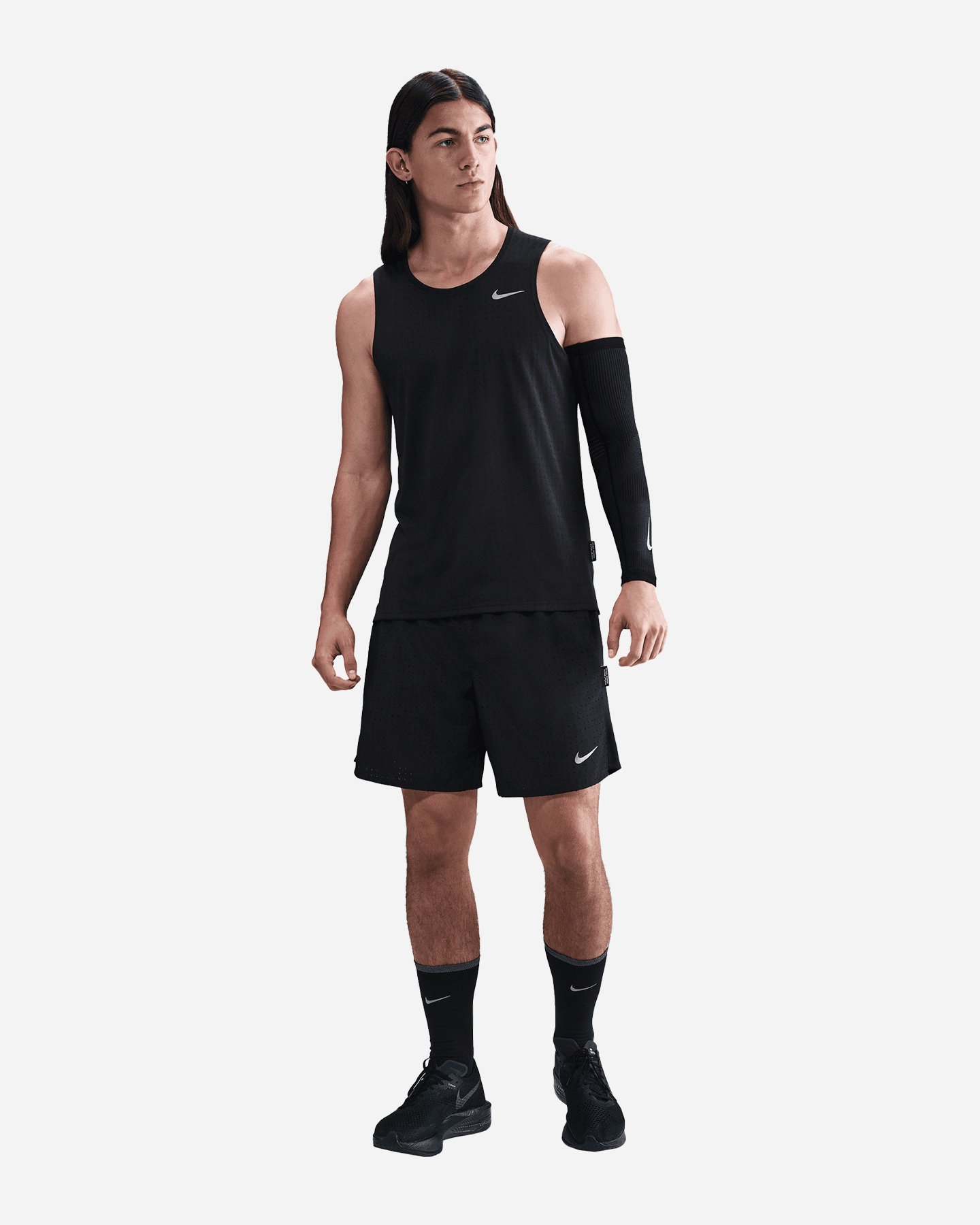 Canotta running NIKE BREATHE MILER M - Nero - 1 | Cisalfa Sport