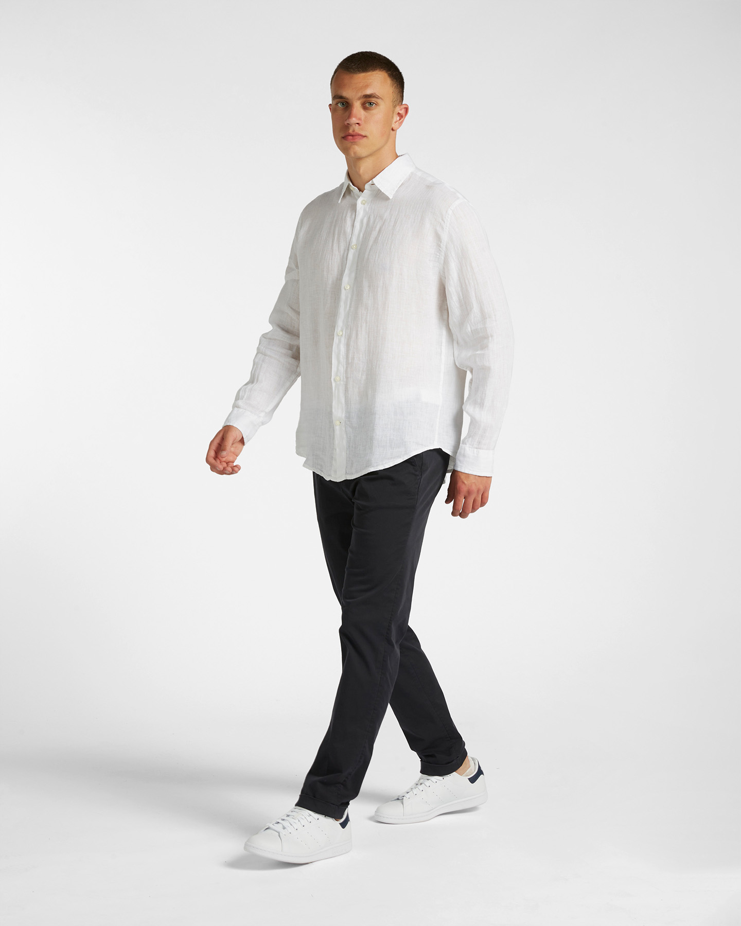 Camicia DACK'S LINEN COLLECTION M - Bianco - 3 | Cisalfa Sport