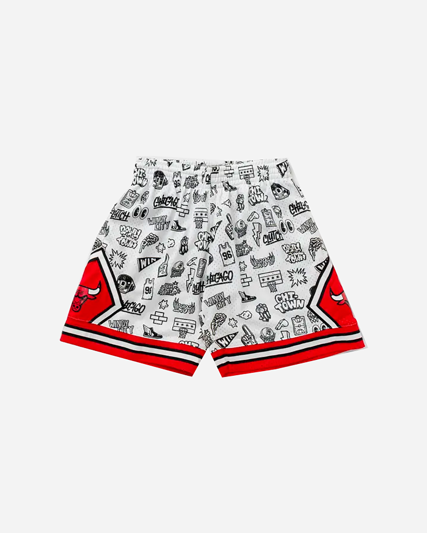 Pantaloncini basket MITCHELL&NESS NBA SWINGMAN CHICAGO BULLS 97 M - Bianco - 0 | Cisalfa Sport