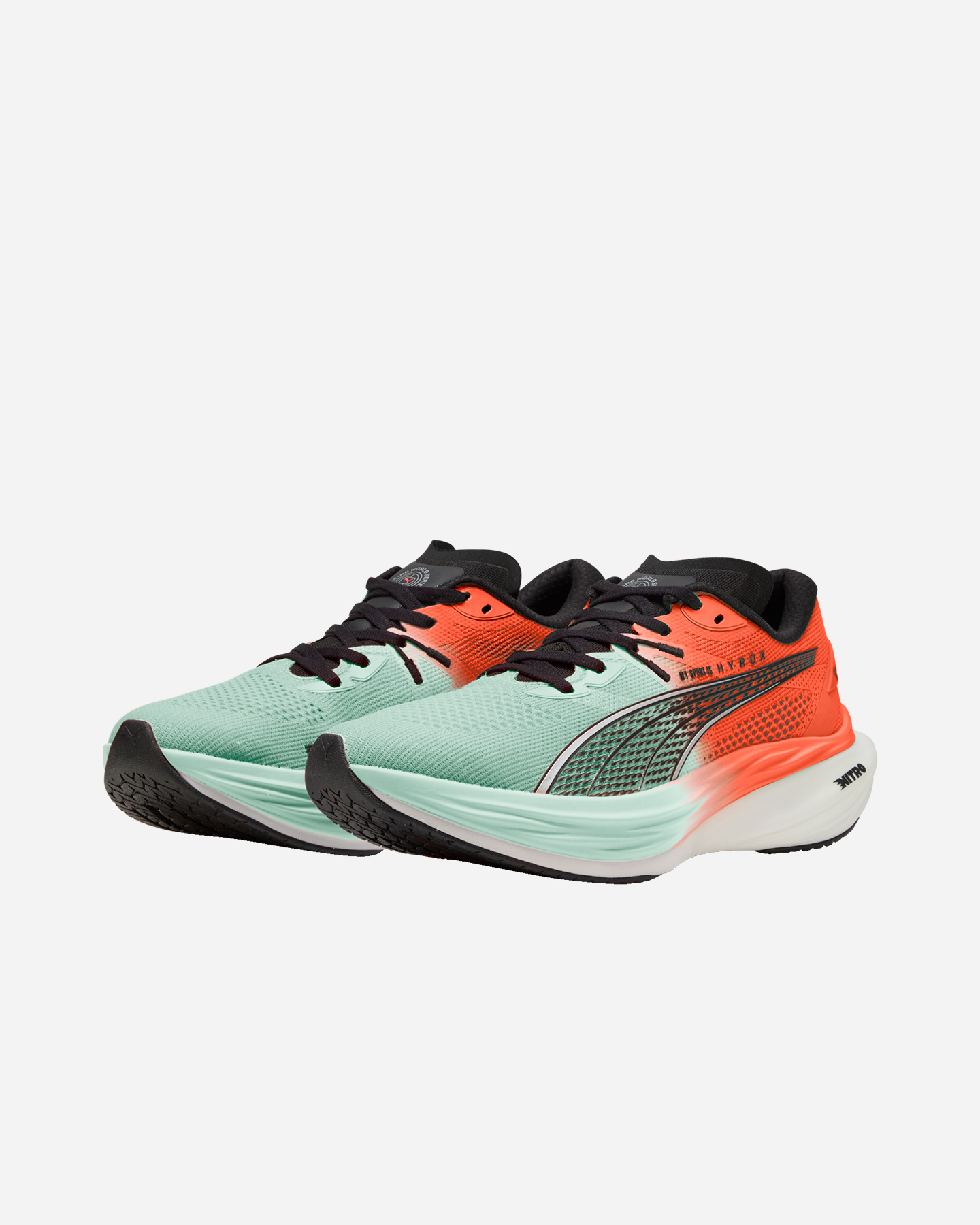 Scarpe running PUMA DEVIATE NITRO 3 HYROX M - Rosso - 1 | Cisalfa Sport