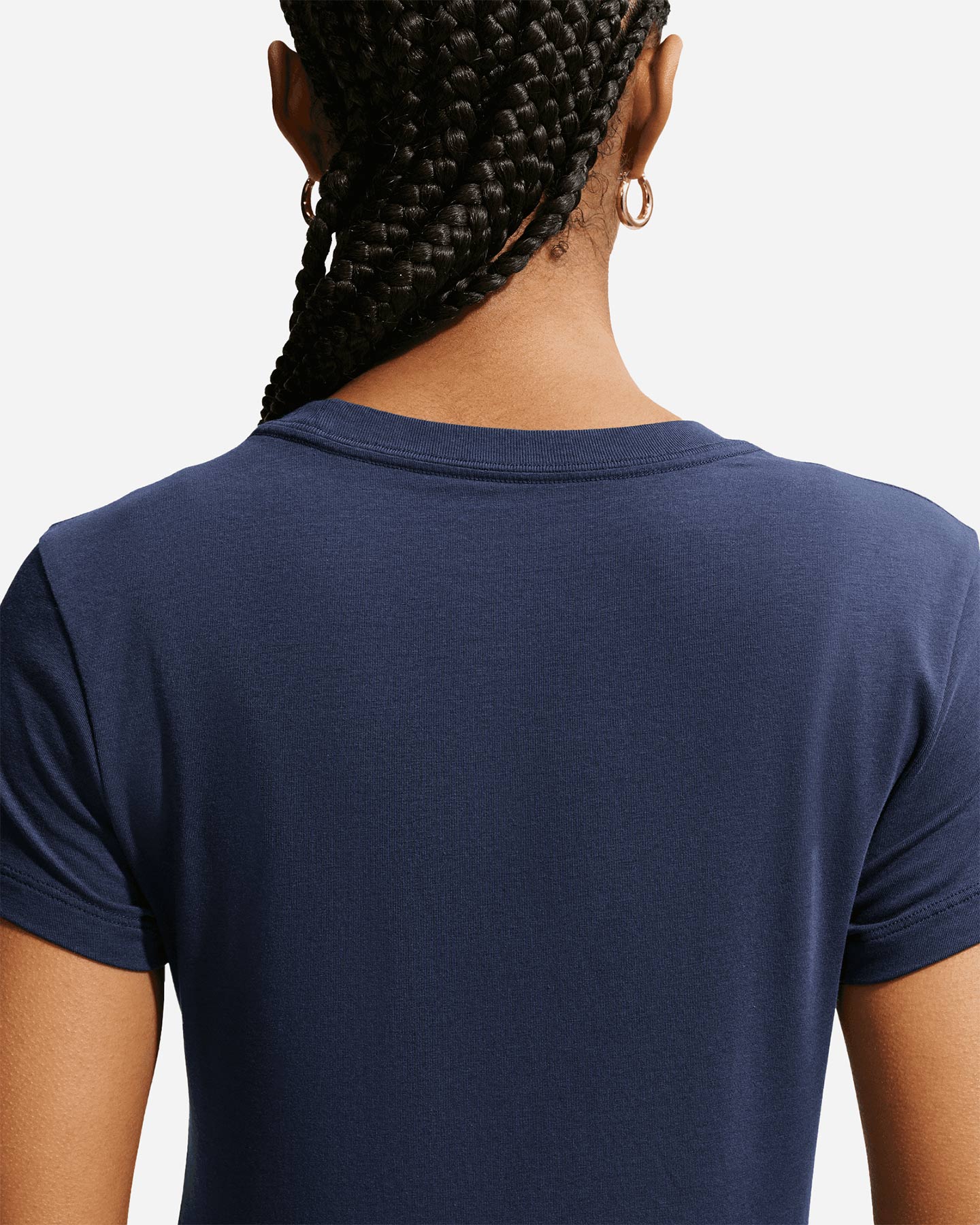 T-shirt NIKE CHILL CROP PRINTED W - Blu - 5 | Cisalfa Sport