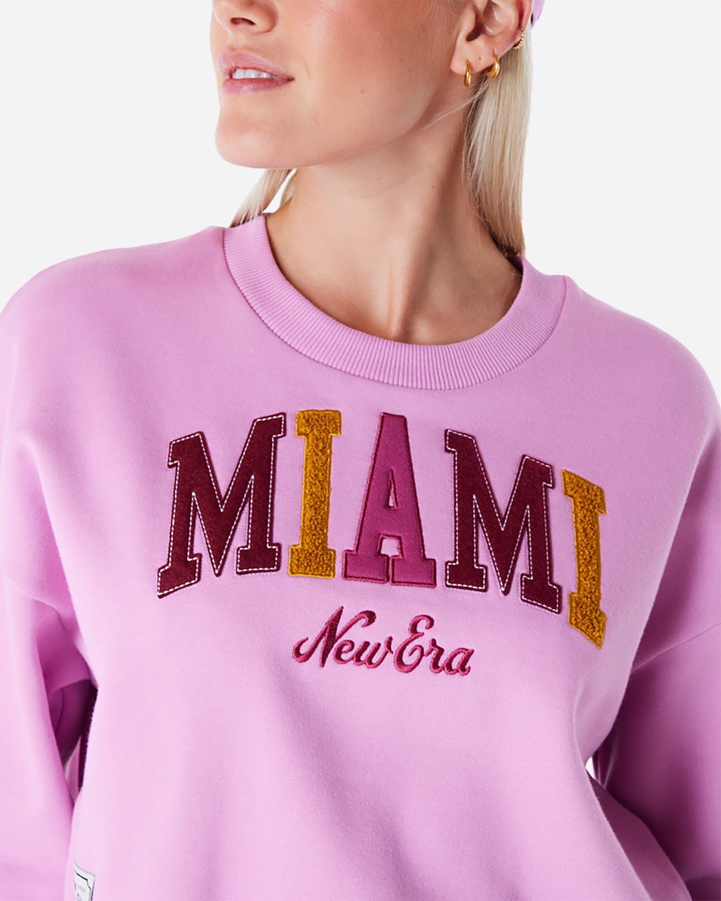 Felpa NEW ERA 9FORTY WRITTEN W - Rosa - 4 | Cisalfa Sport