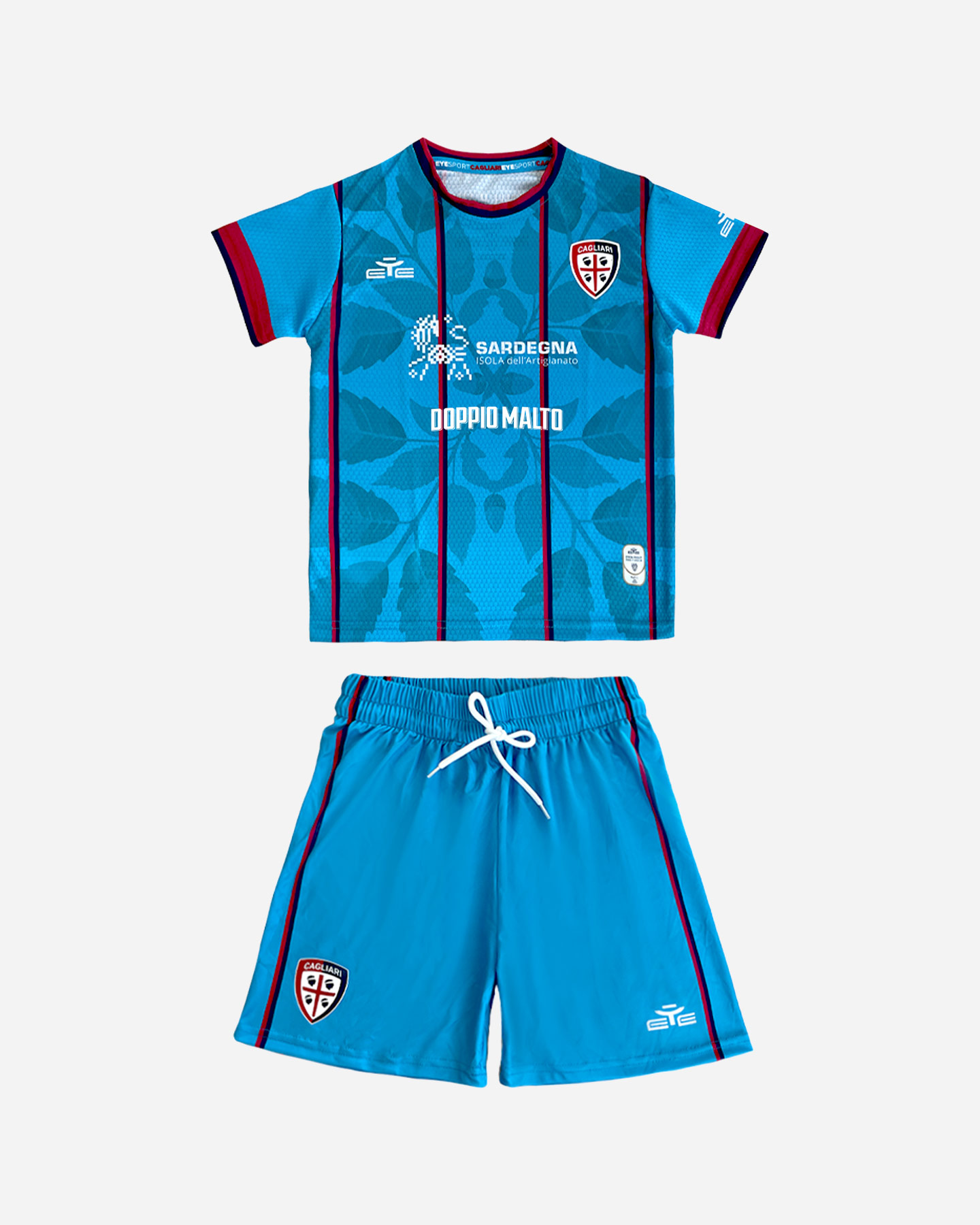 Abbigliamento calcio ufficiale EYE CAGLIARI THIRD 25-26 JR - Color mix - 0 | Cisalfa Sport