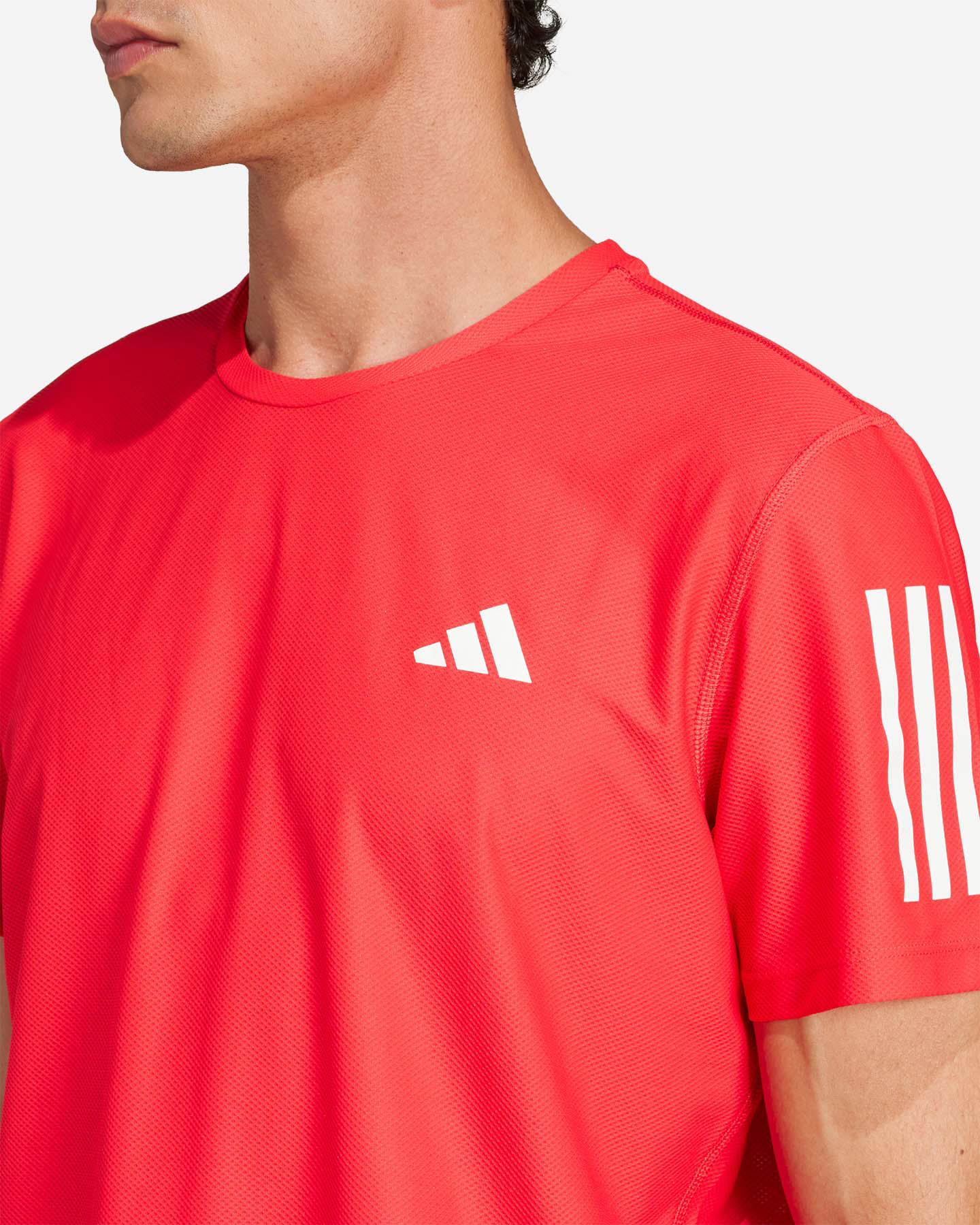 T-shirt running ADIDAS OTR B M - Rosso - 4 | Cisalfa Sport