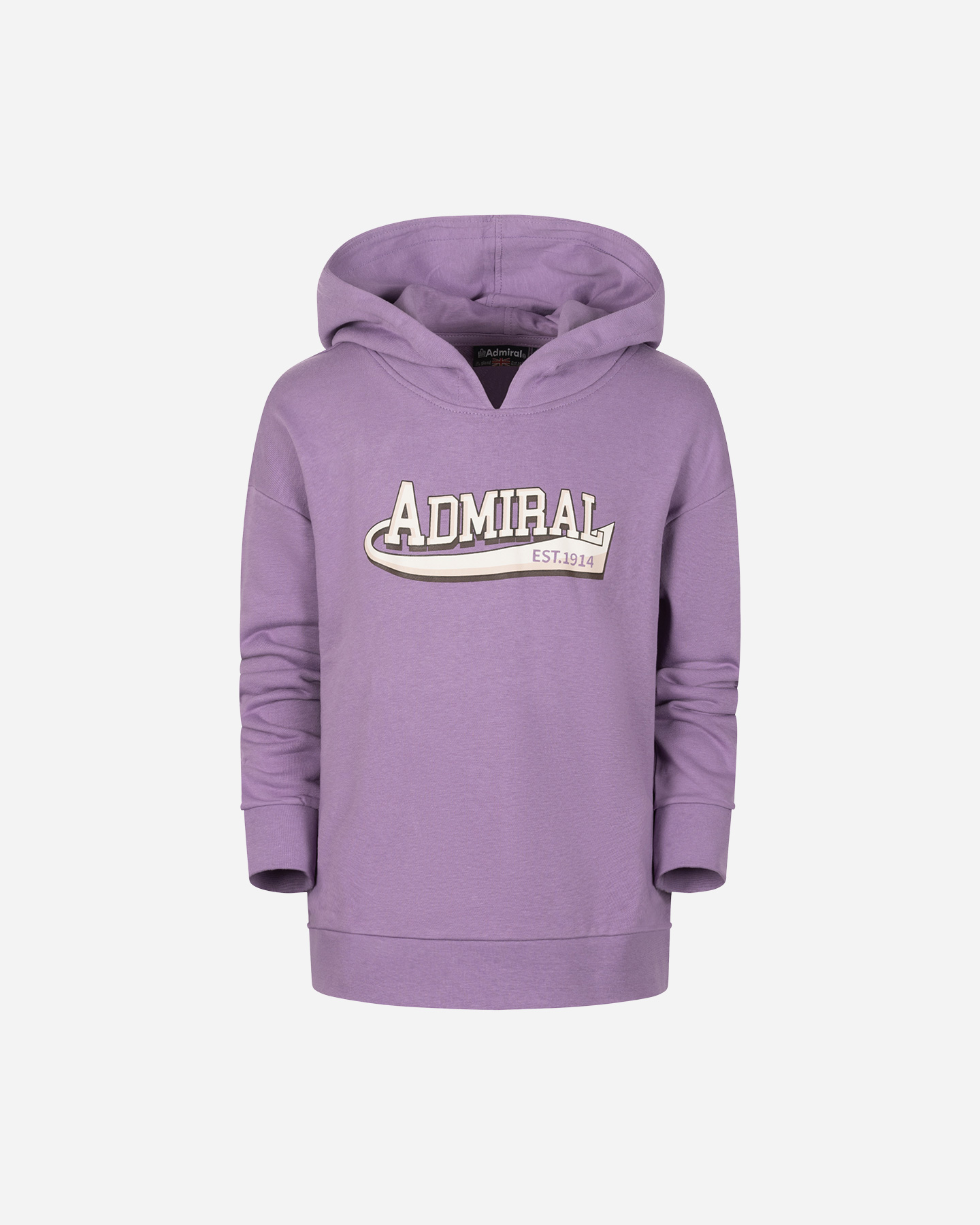 Felpa ADMIRAL VARSITY JR - Viola - 0 | Cisalfa Sport