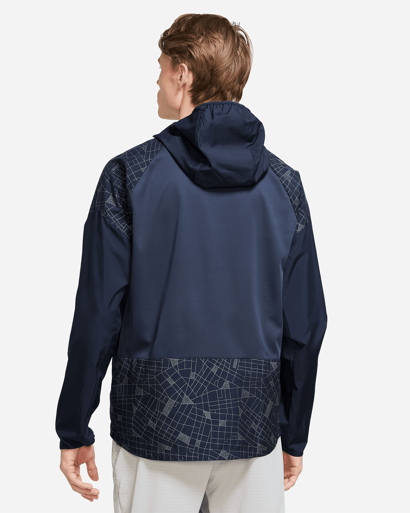 Giacca running NIKE RUNDIVISION MILER M - Blu - 1 | Cisalfa Sport