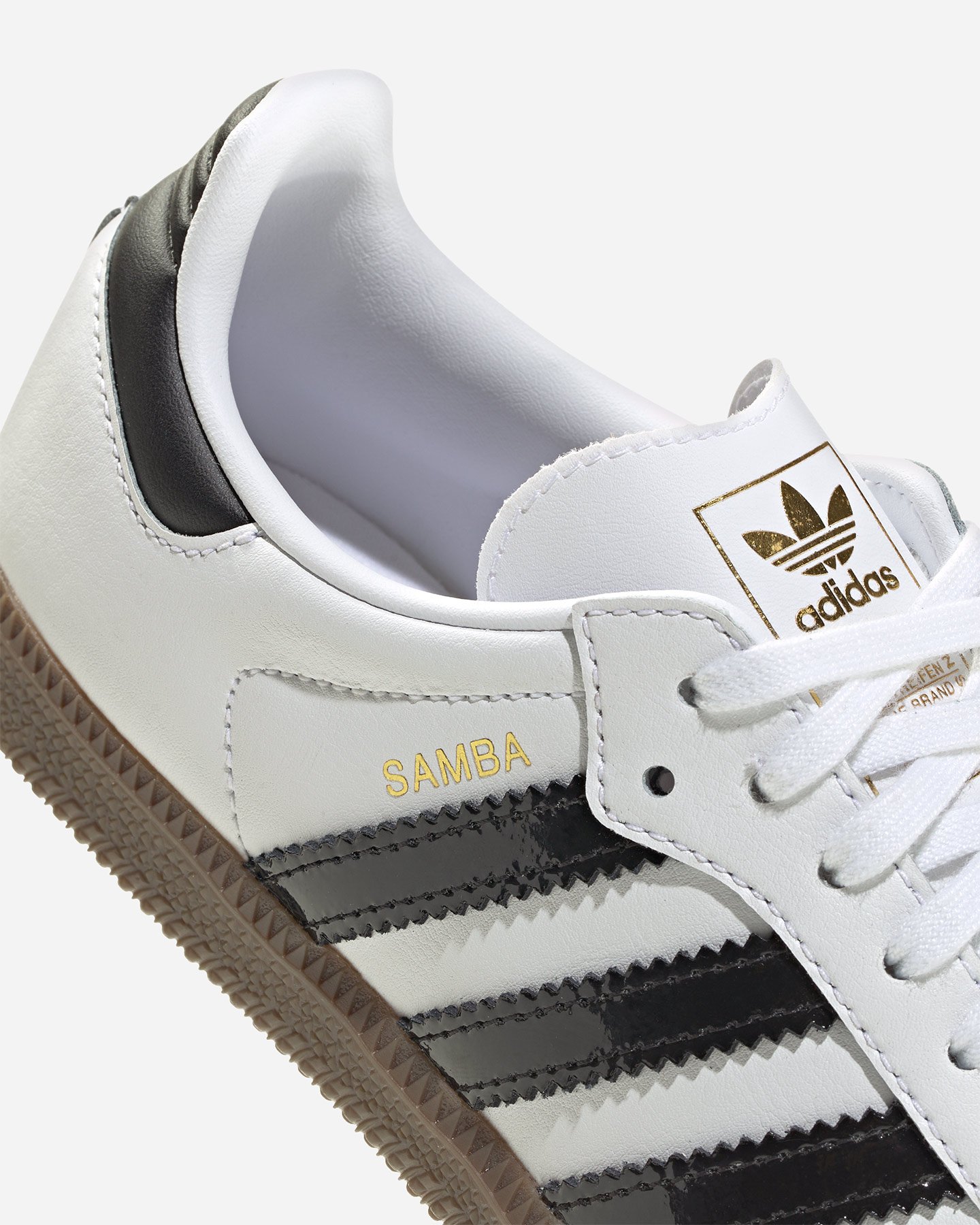 Scarpe sneakers ADIDAS SAMBA OG GS JR - Bianco - 5 | Cisalfa Sport