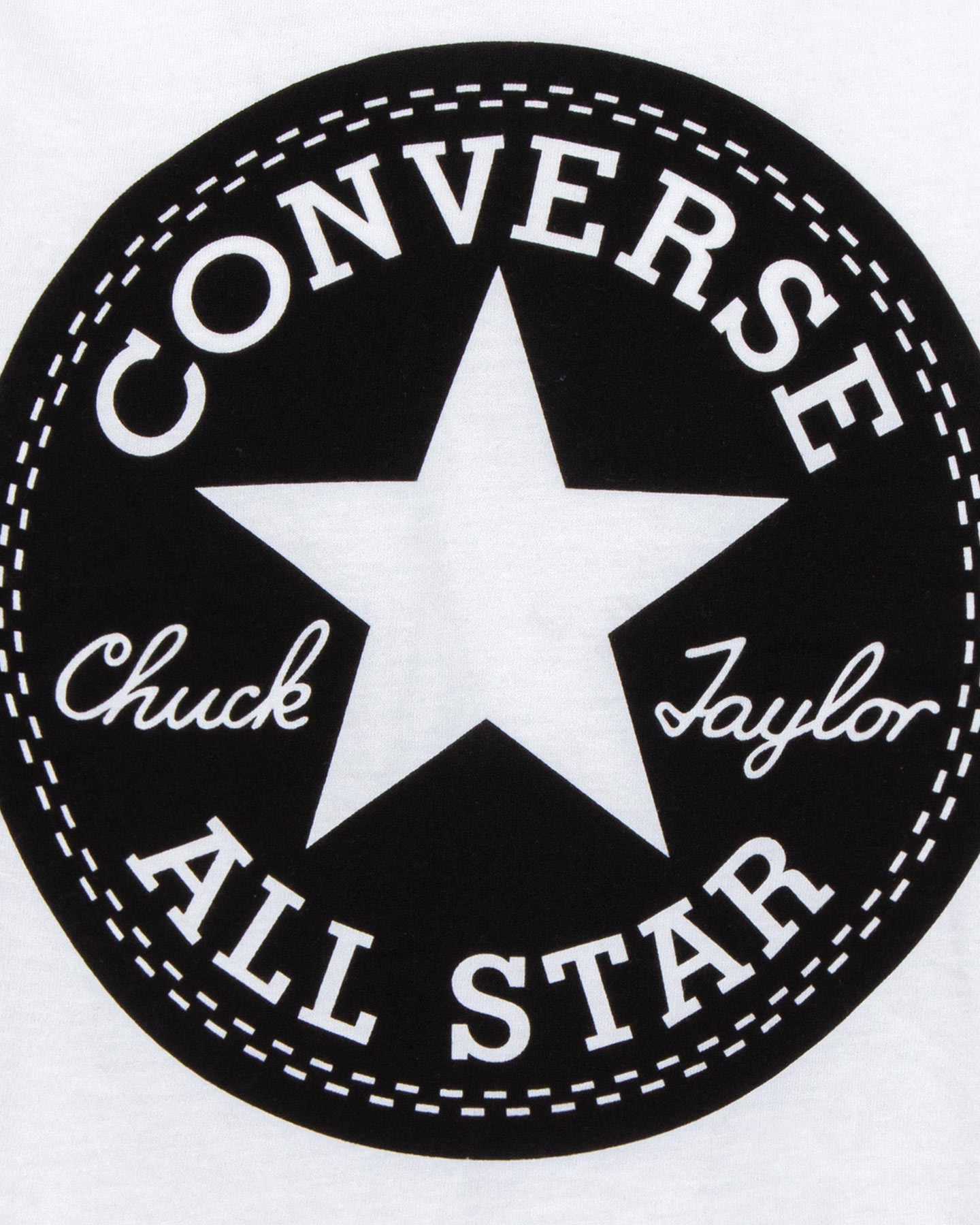 T-shirt CONVERSE PATCH BOXY JR - Bianco - 2 | Cisalfa Sport