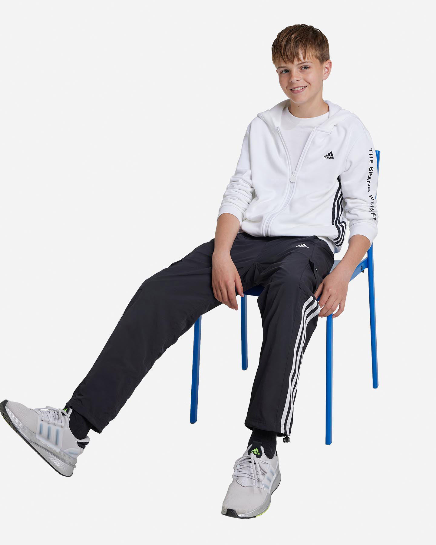 Pantalone ADIDAS STREET JAM JR - Nero - 3 | Cisalfa Sport