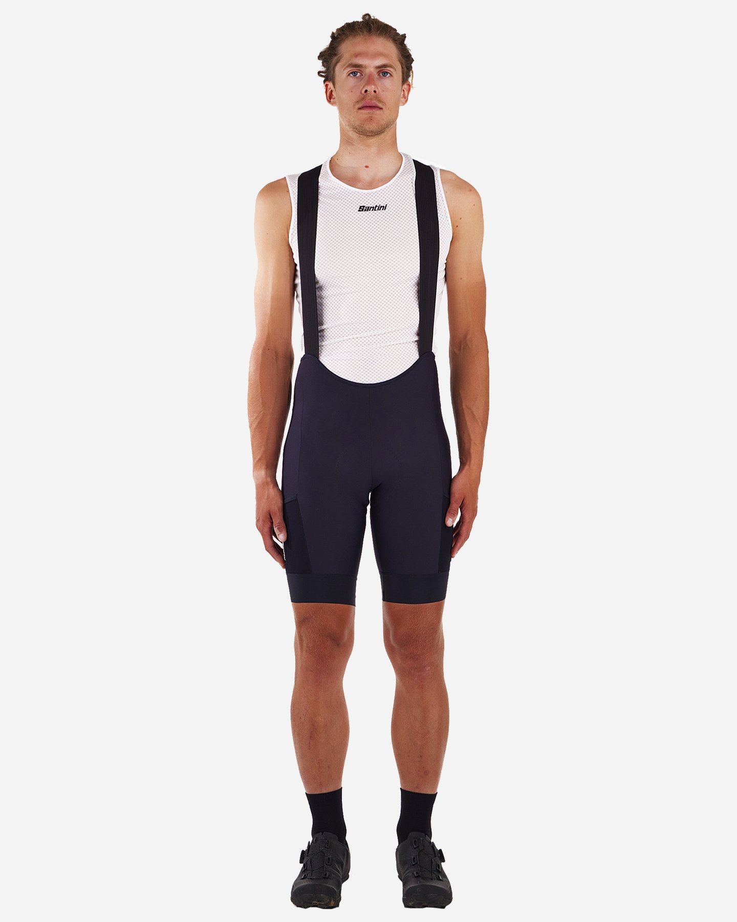 Salopette ciclismo SANTINI 3M GRAVEL M - Nero - 3 | Cisalfa Sport