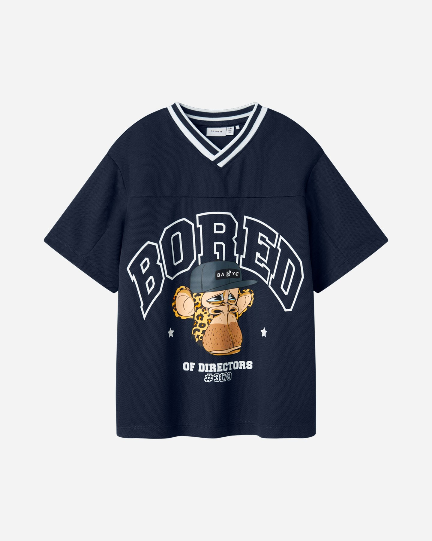 T-shirt NAME IT BORED JR - Blu Navy - 0 | Cisalfa Sport