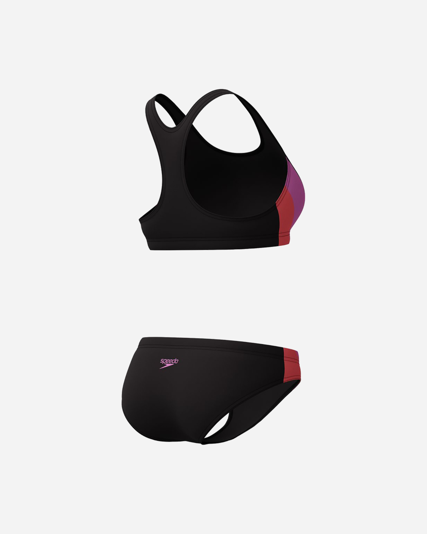 Costume piscina SPEEDO COLOUR BLOCK W - Nero - 2 | Cisalfa Sport