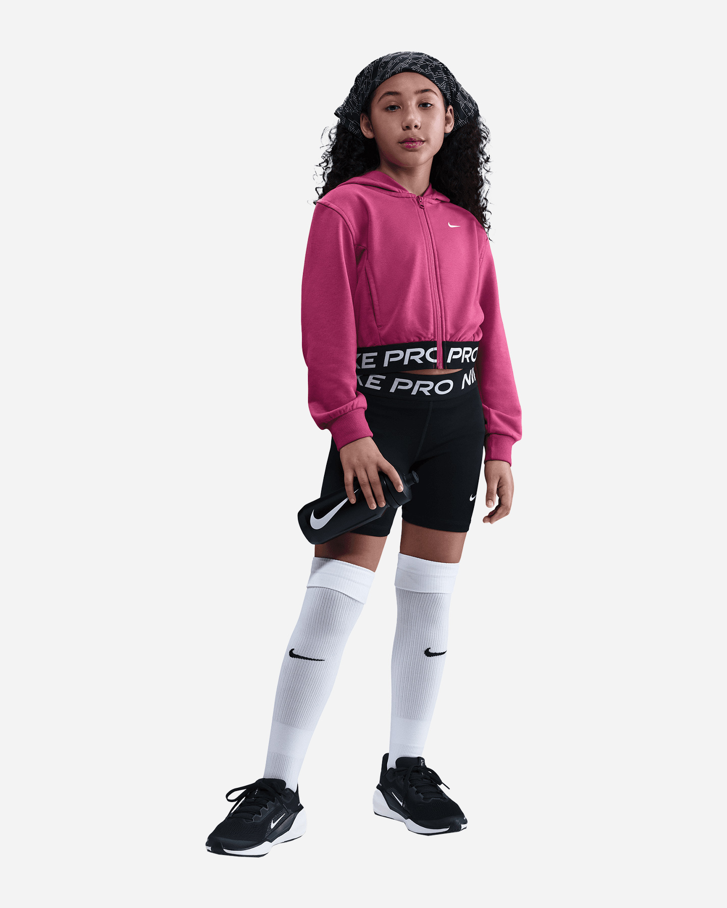 Felpa NIKE TAPE PRO JR - Fucsia - 1 | Cisalfa Sport