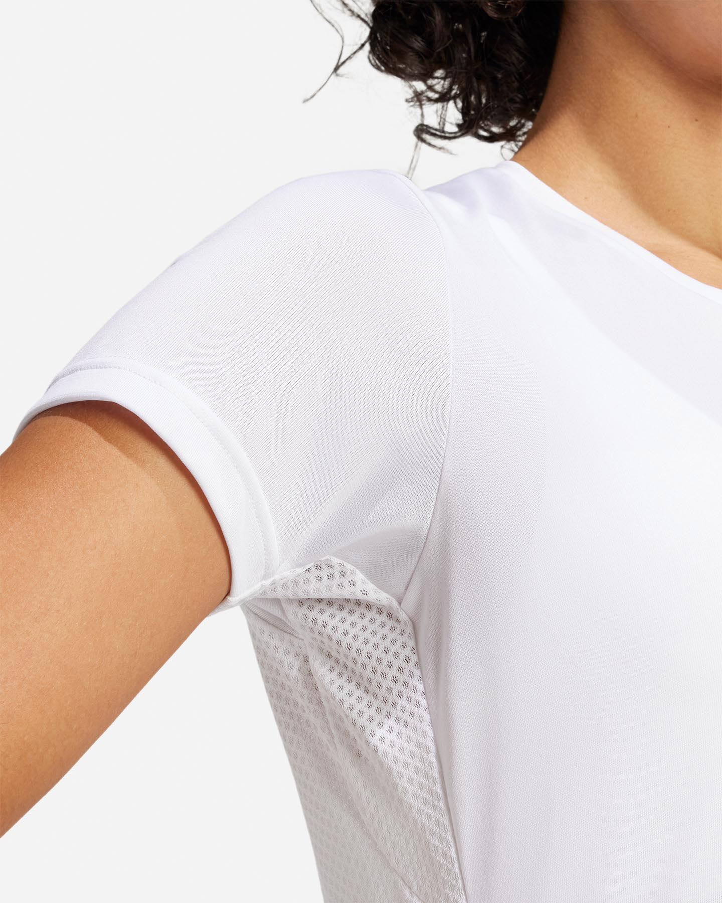 T-shirt running ADIDAS AGR W - Bianco - 5 | Cisalfa Sport