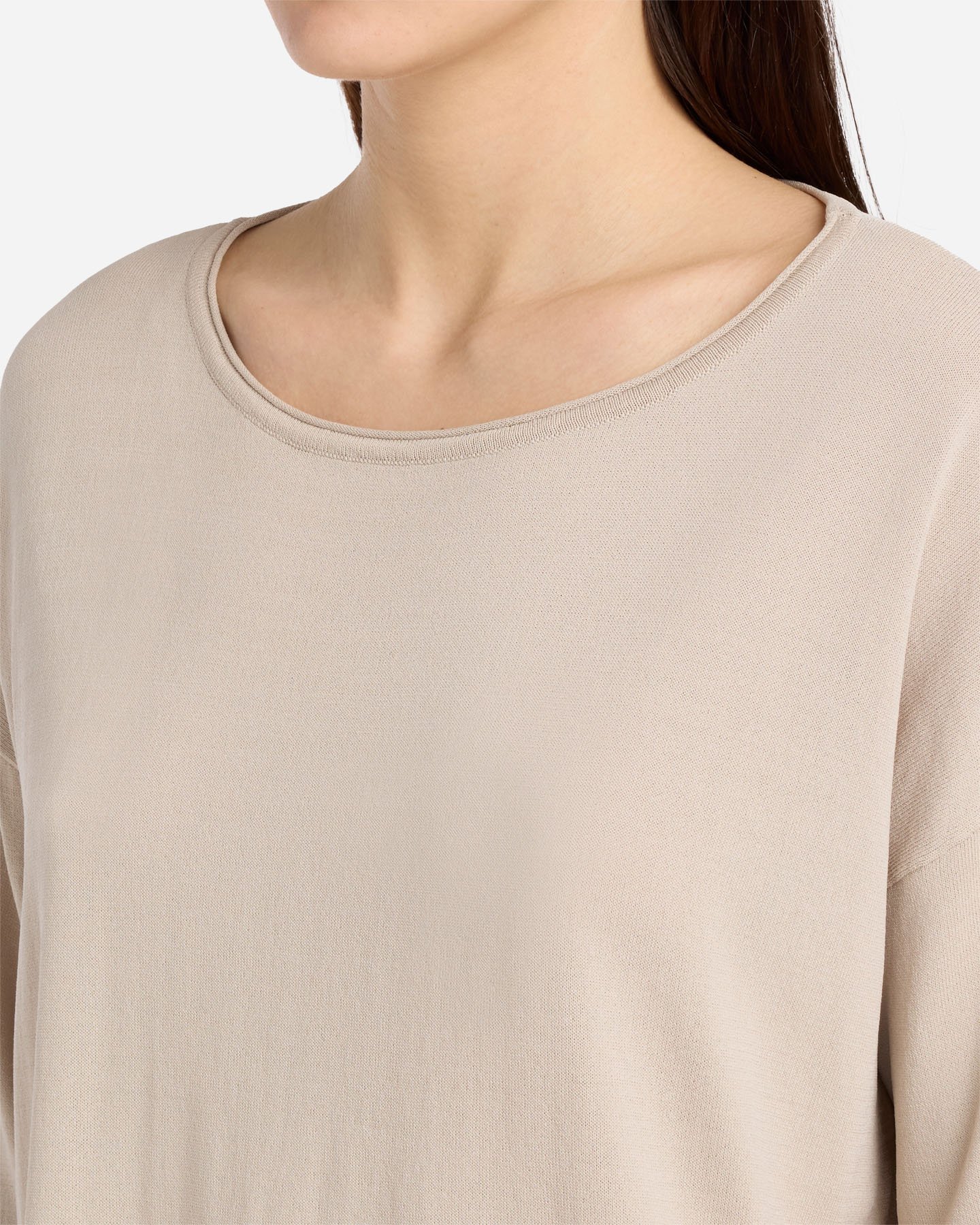 Maglione DACK'S ESSENTIAL W - Beige - 5 | Cisalfa Sport