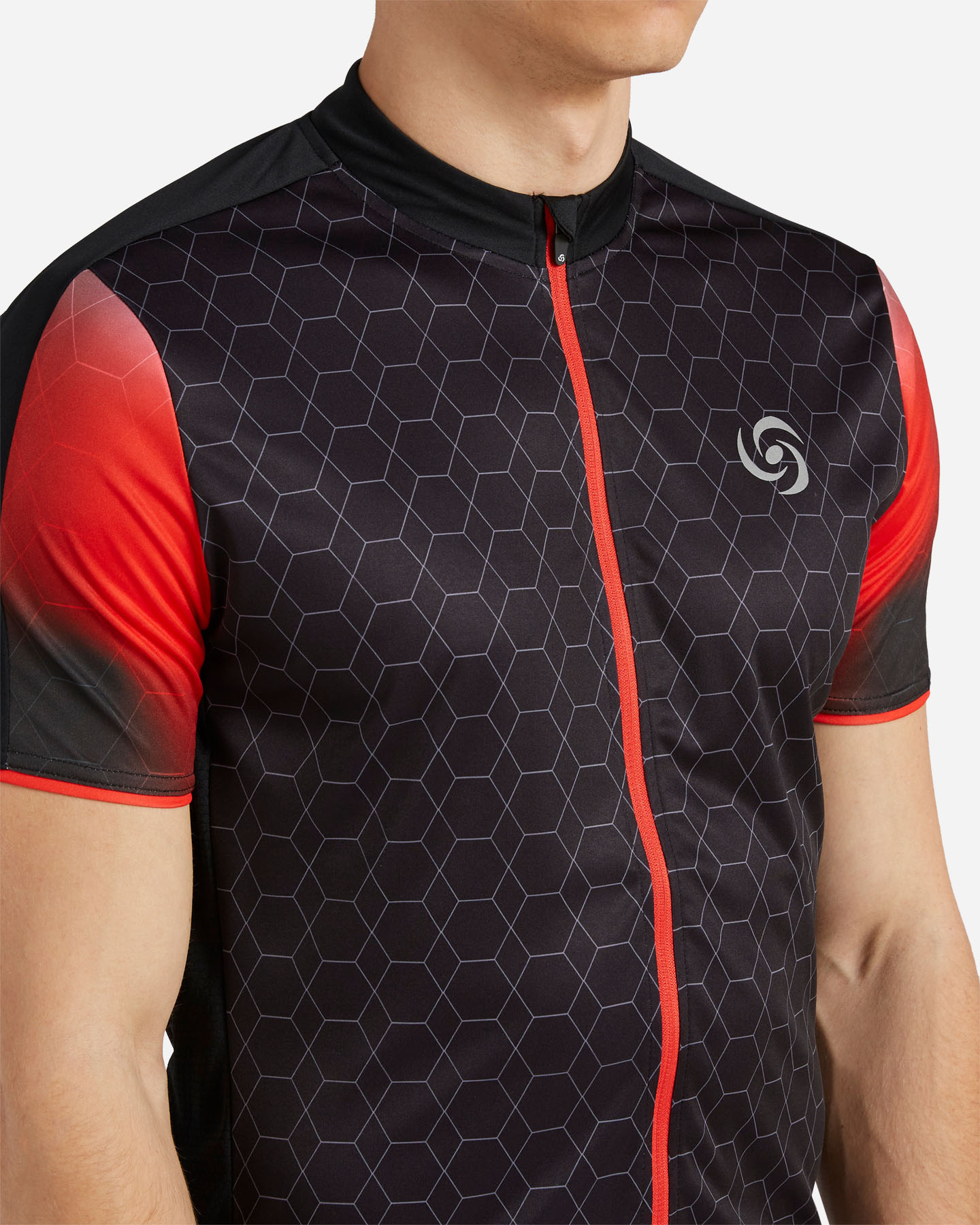 Maglia ciclismo CARNIELLI HEXAGONAL M - Nero - 4 | Cisalfa Sport