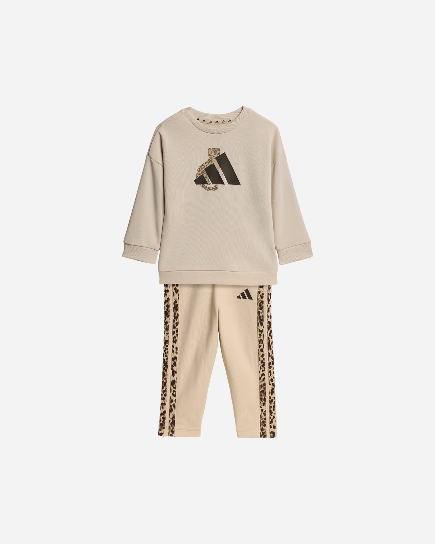 Adidas Set Animal Jr - Tuta - Beige