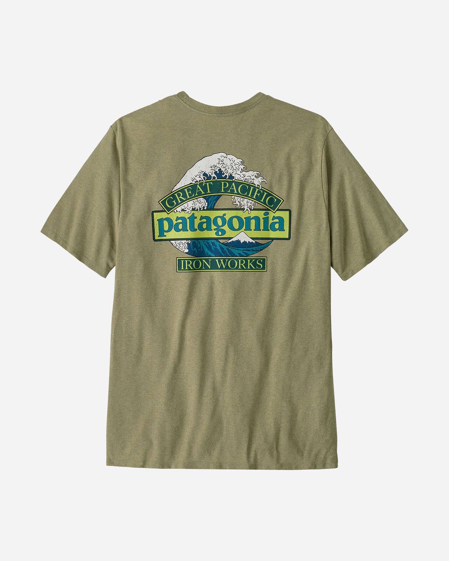 T-shirt PATAGONIA GREAT WAVES M - Verde - 1 | Cisalfa Sport