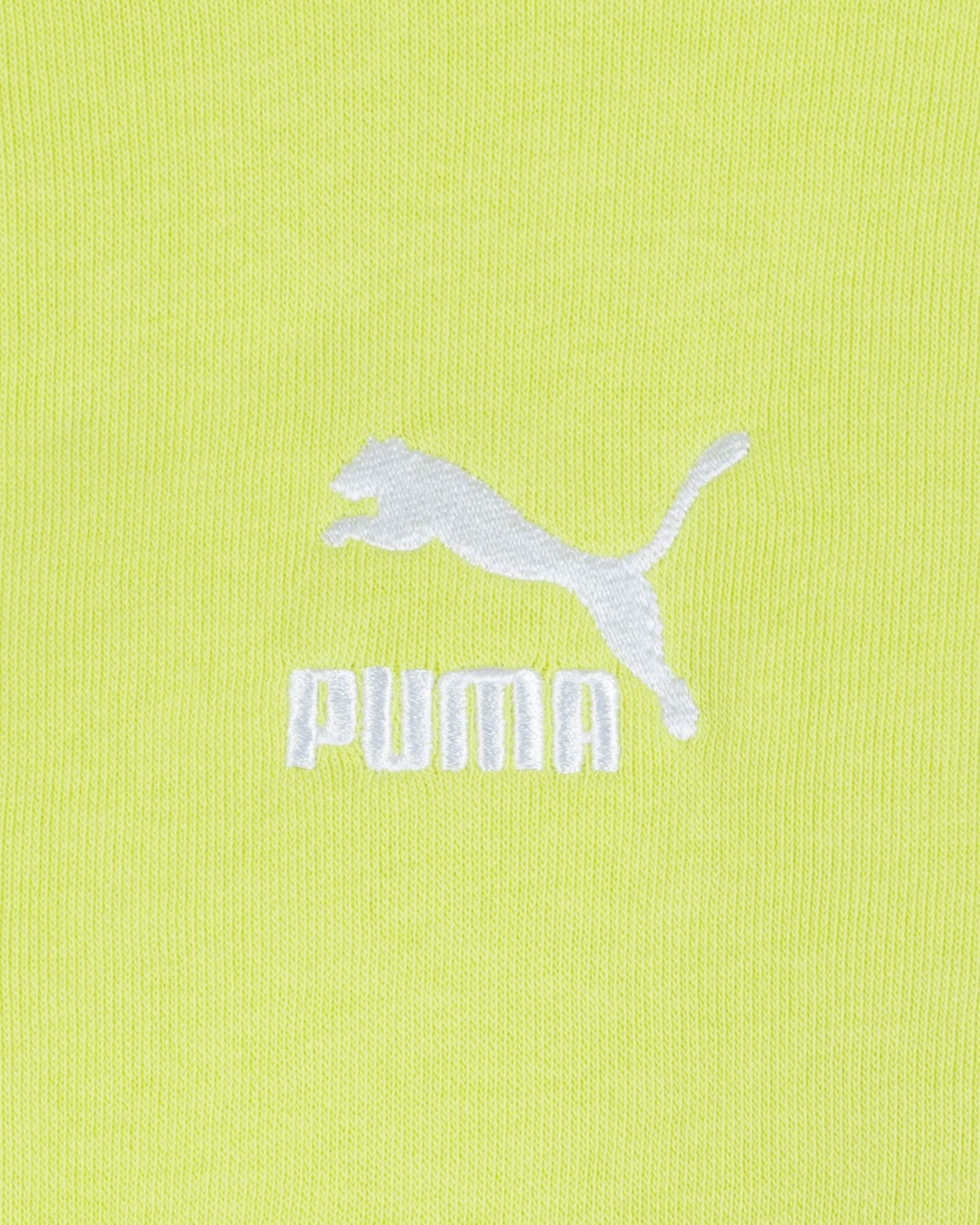 Felpa PUMA CROP T7 W - Verde - 2 | Cisalfa Sport