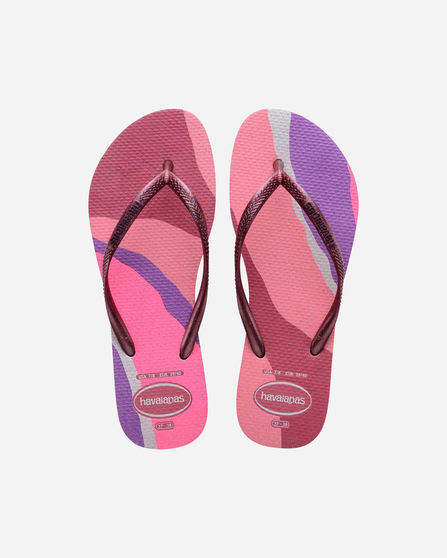 Infradito HAVAIANAS SLIM PALETTE GLOW W - Rosa - 0 | Cisalfa Sport