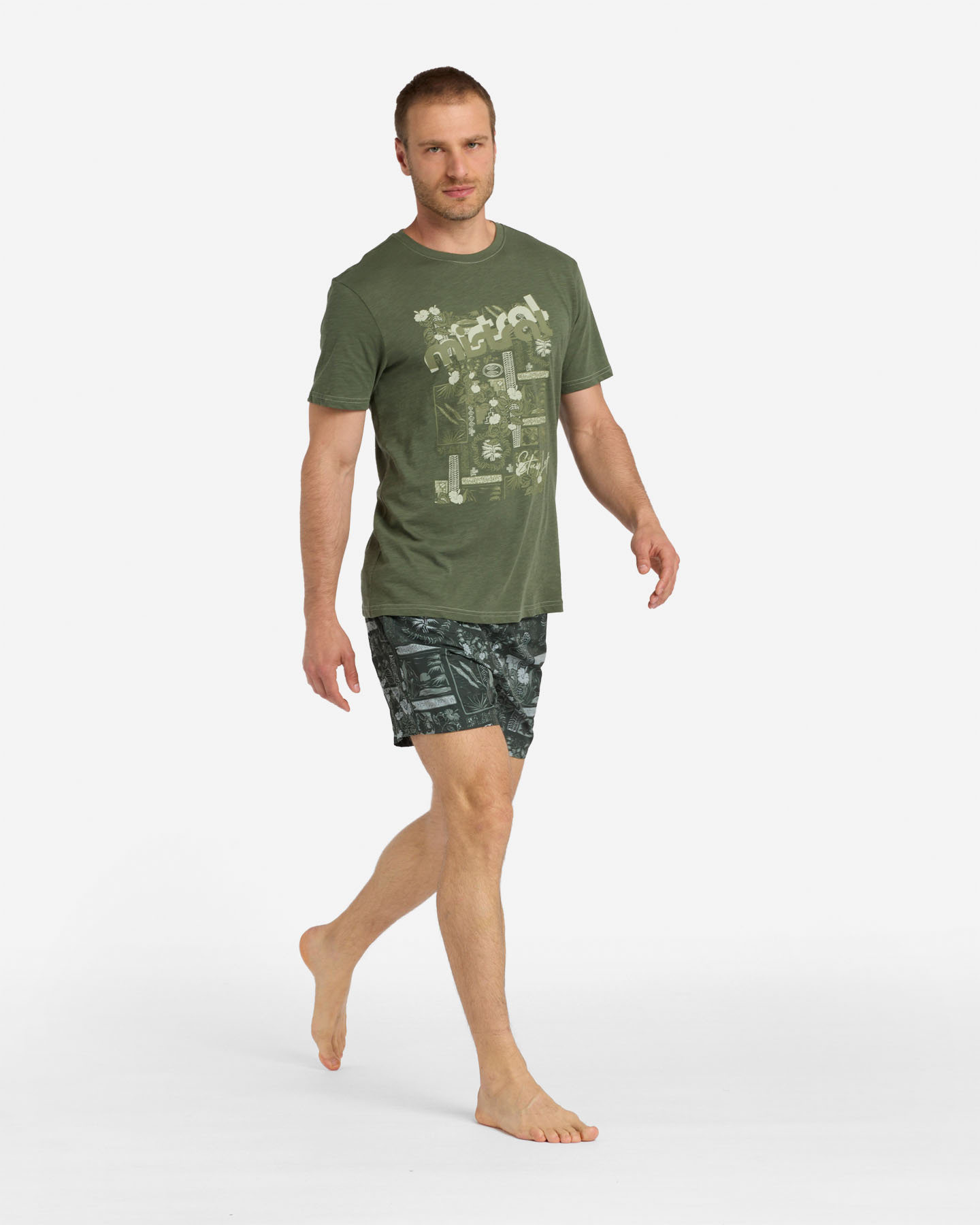 T-shirt MISTRAL SALTY WAVES M - Verde - 4 | Cisalfa Sport