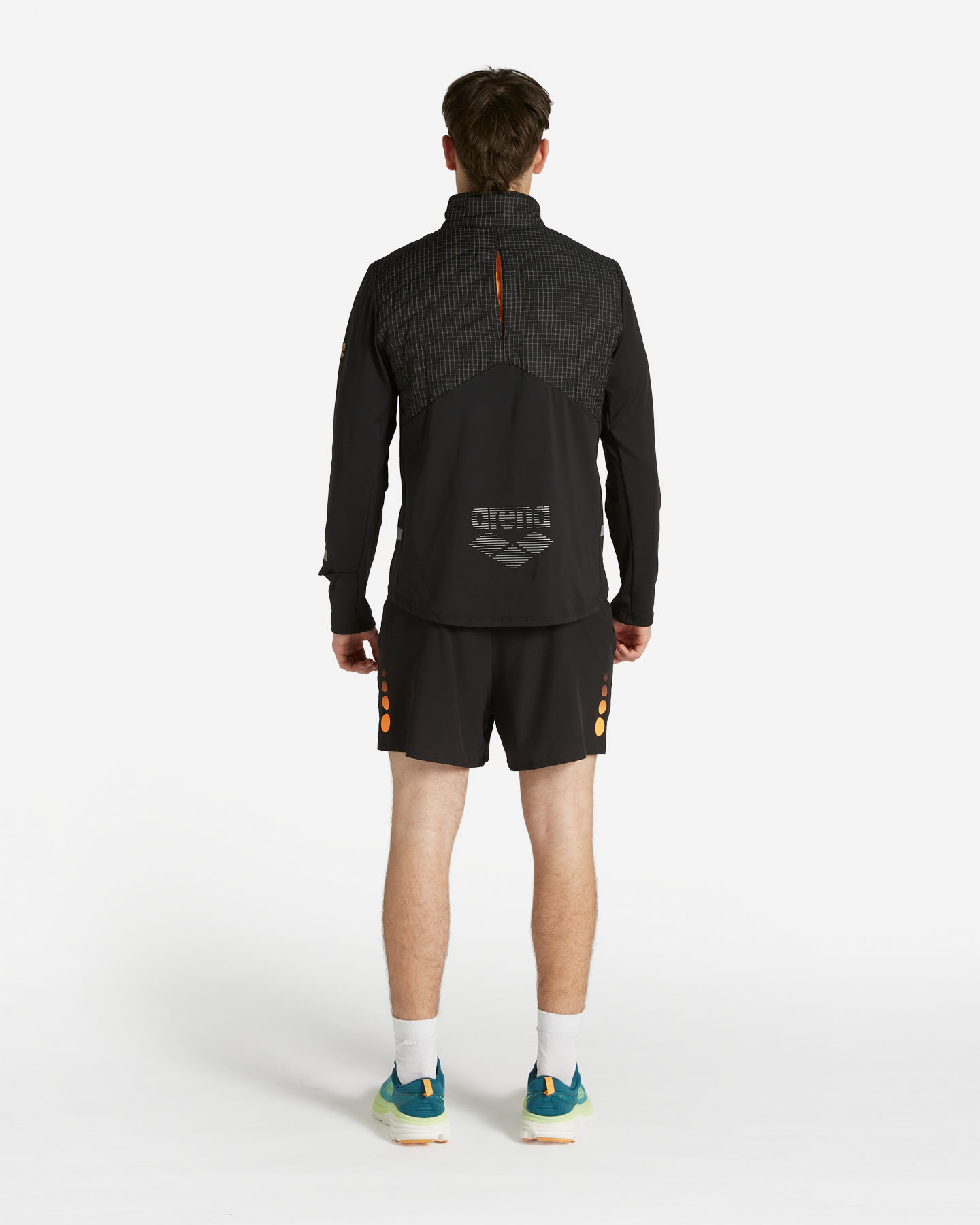 Giacca running ARENA DARK SHINE M - Nero - 2 | Cisalfa Sport