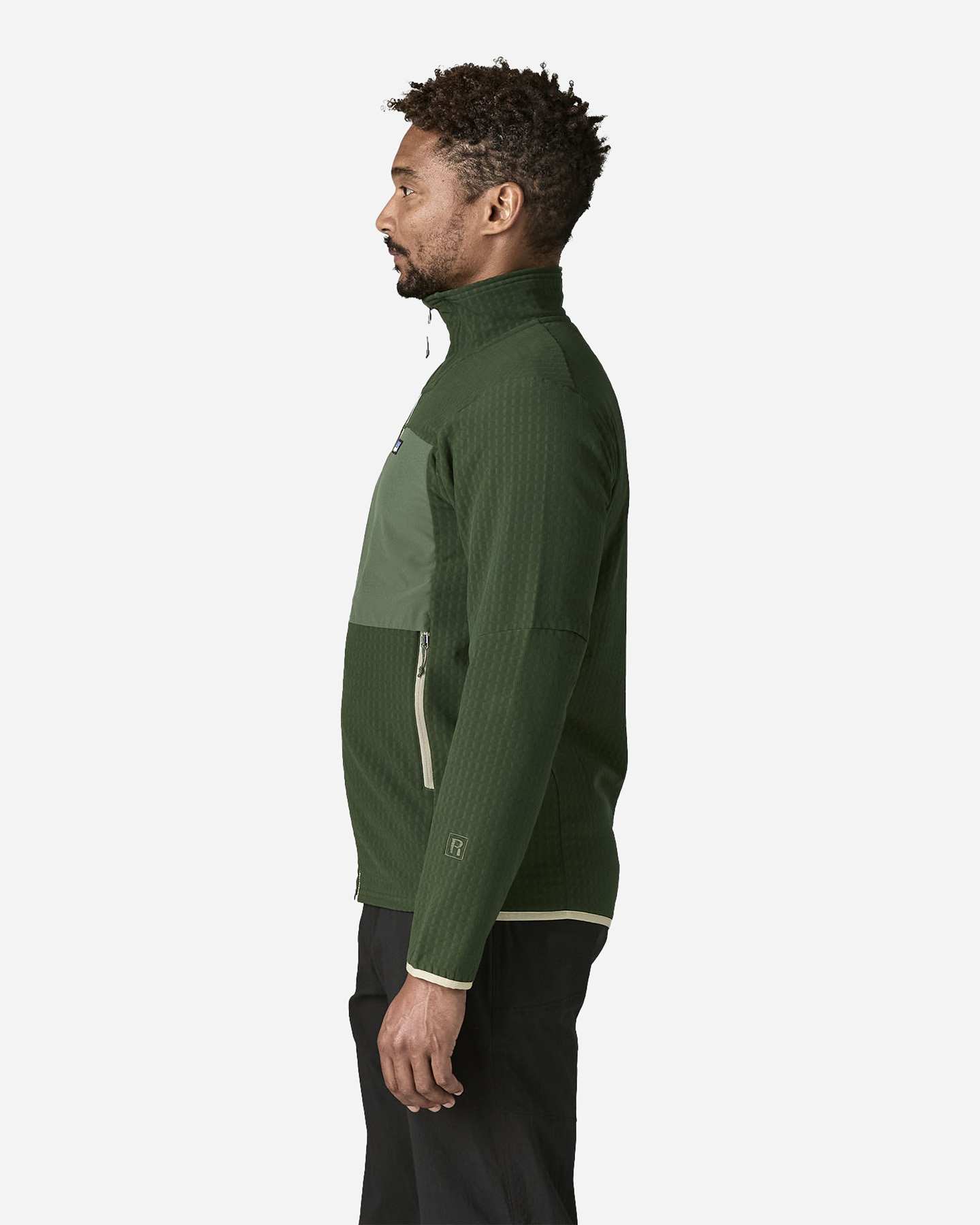 Pile PATAGONIA R2 TECHFACE M - Verde - 2 | Cisalfa Sport