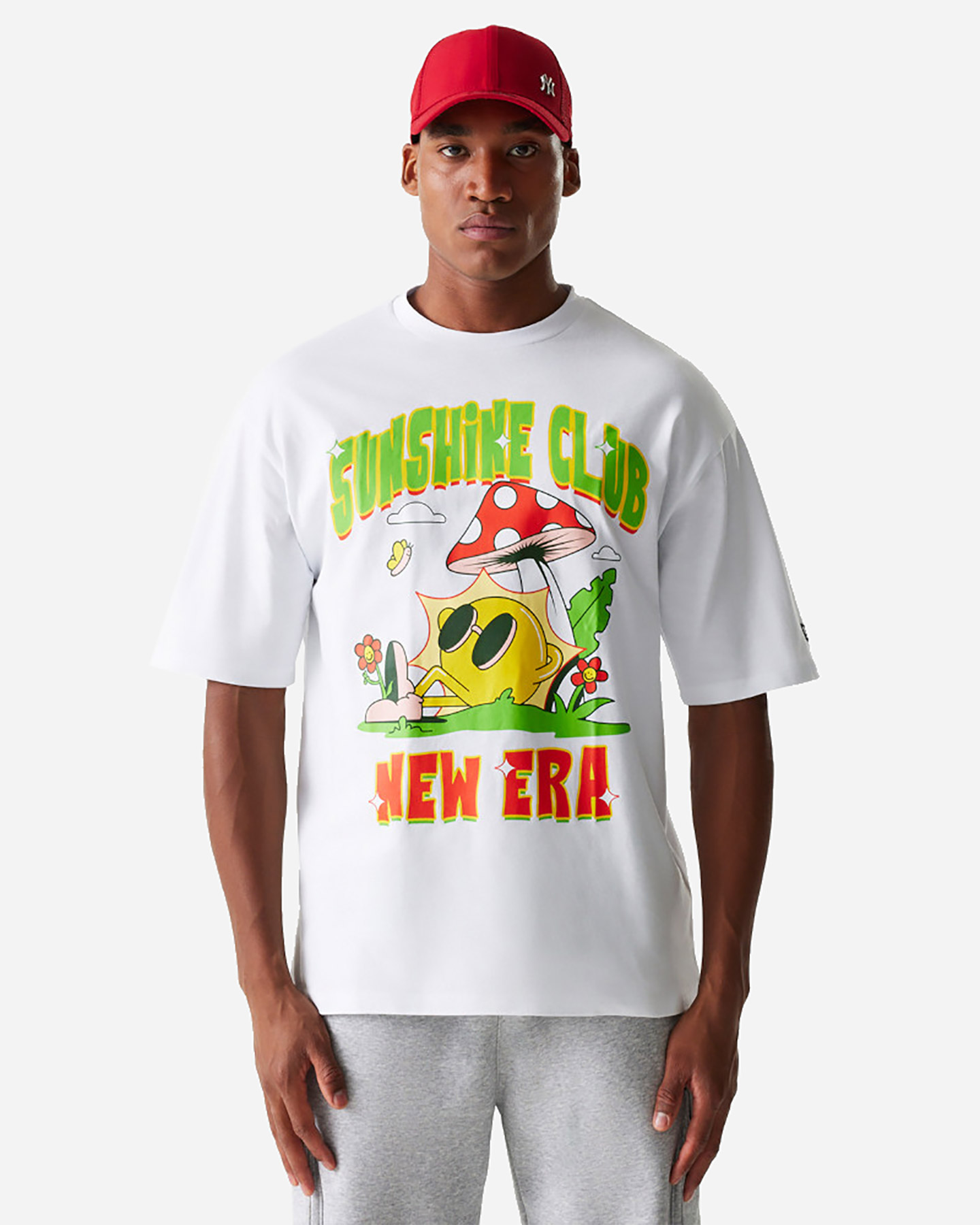 T-shirt NEW ERA OUTDOOR GRAPHIC M - Bianco - 0 | Cisalfa Sport