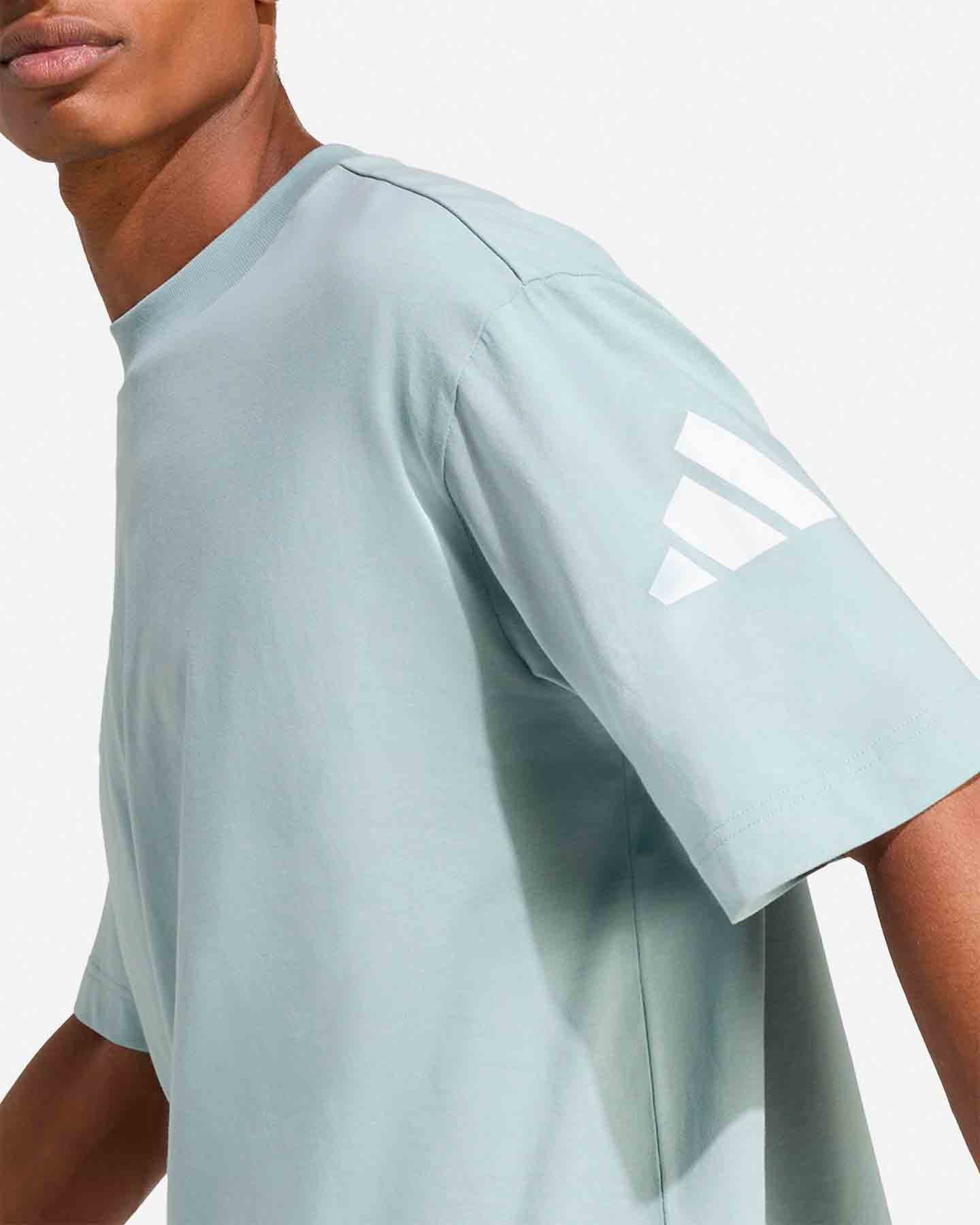 T-shirt ADIDAS ESSENTIALS M - Verde - 4 | Cisalfa Sport