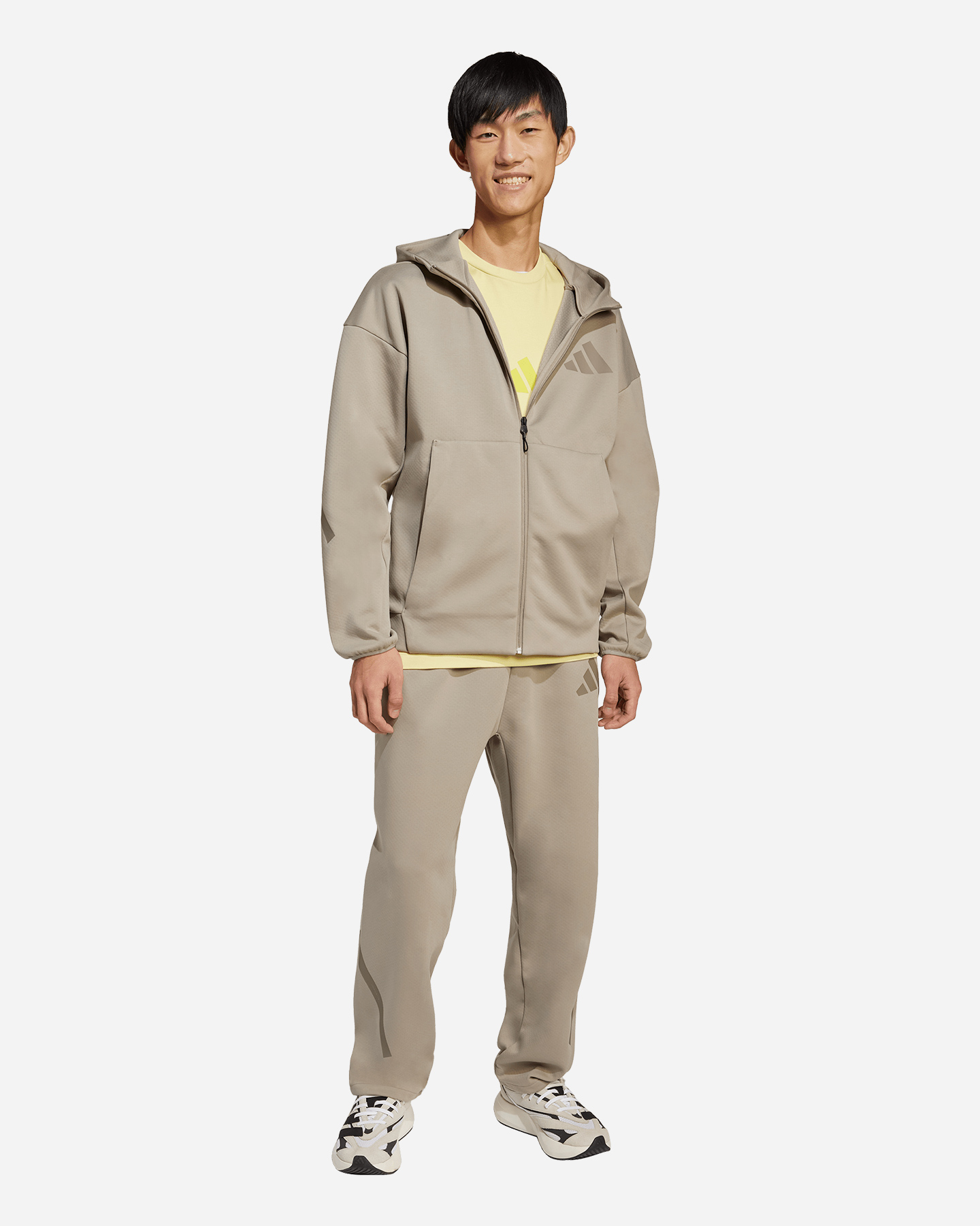 Pantalone ADIDAS Z.N.E. M - Beige - 5 | Cisalfa Sport