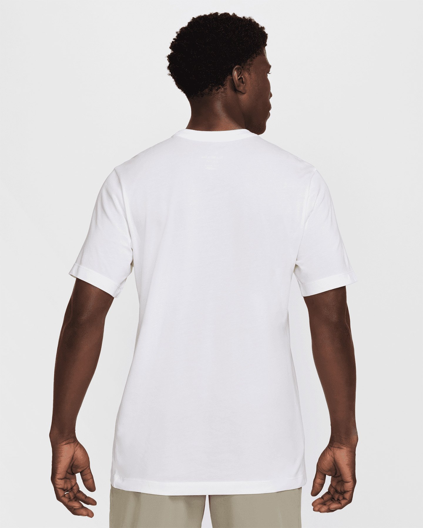 T-shirt training NIKE DRI FIT GRAPHIC M - Bianco - 1 | Cisalfa Sport