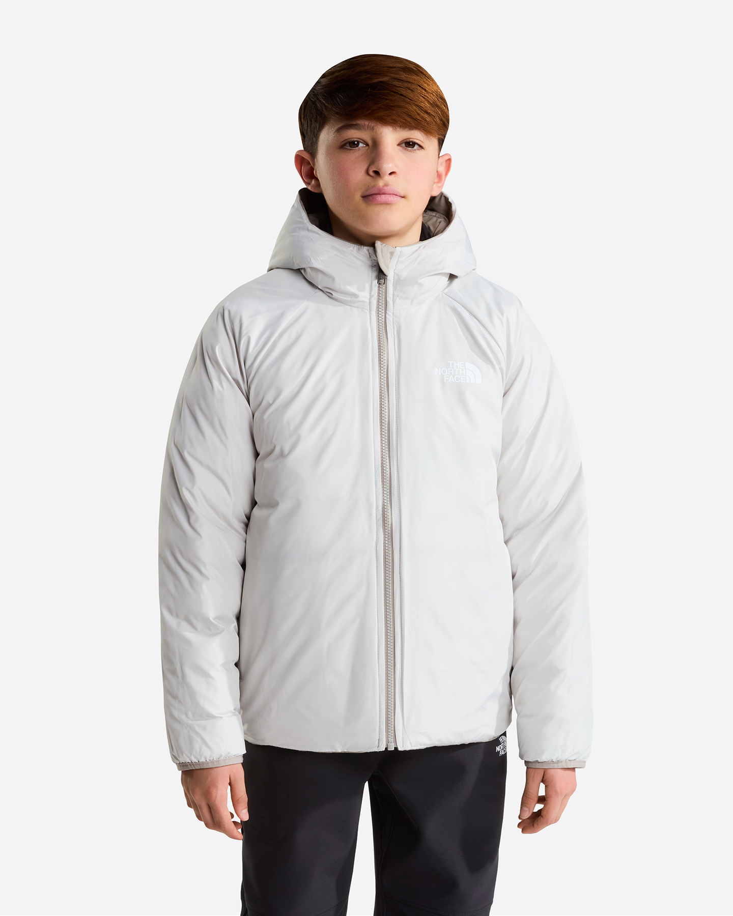 Giacca THE NORTH FACE PERRITO JR - Grigio - 3 | Cisalfa Sport