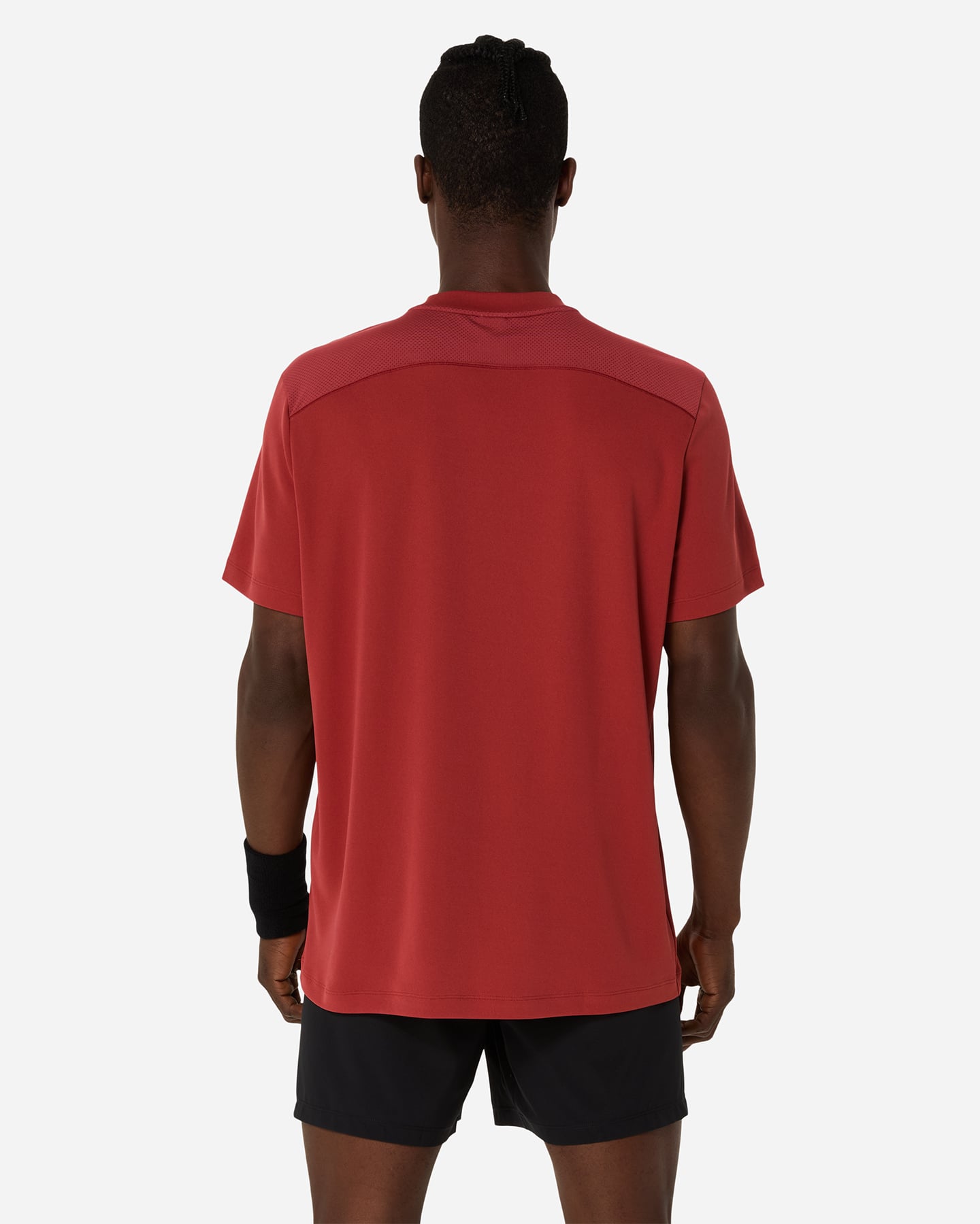 T-shirt tennis ASICS COURT M - Rosso - 2 | Cisalfa Sport