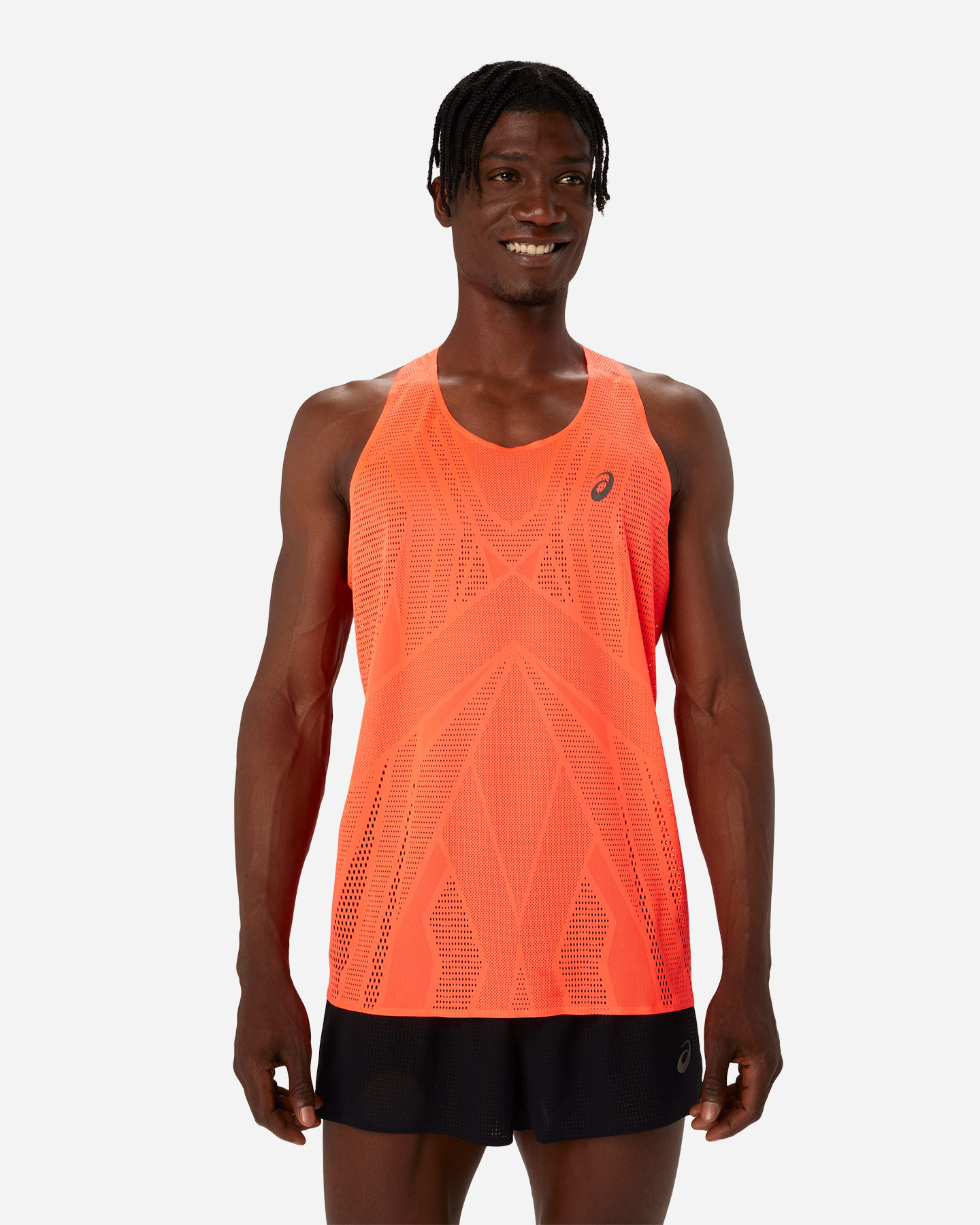 Canotta running ASICS METARUN M - Arancione - 0 | Cisalfa Sport