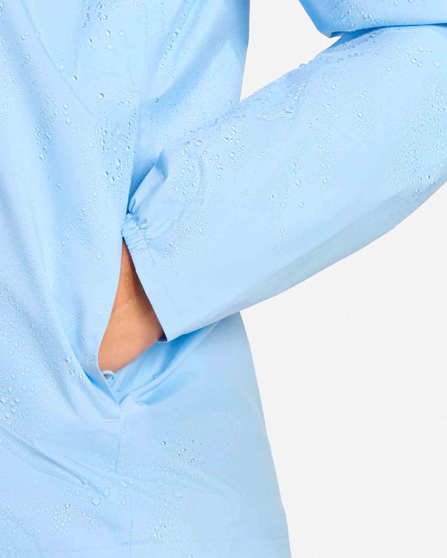 Giacca outdoor ADIDAS MT ESSENTIAL 2L W - Azzurro - 4 | Cisalfa Sport