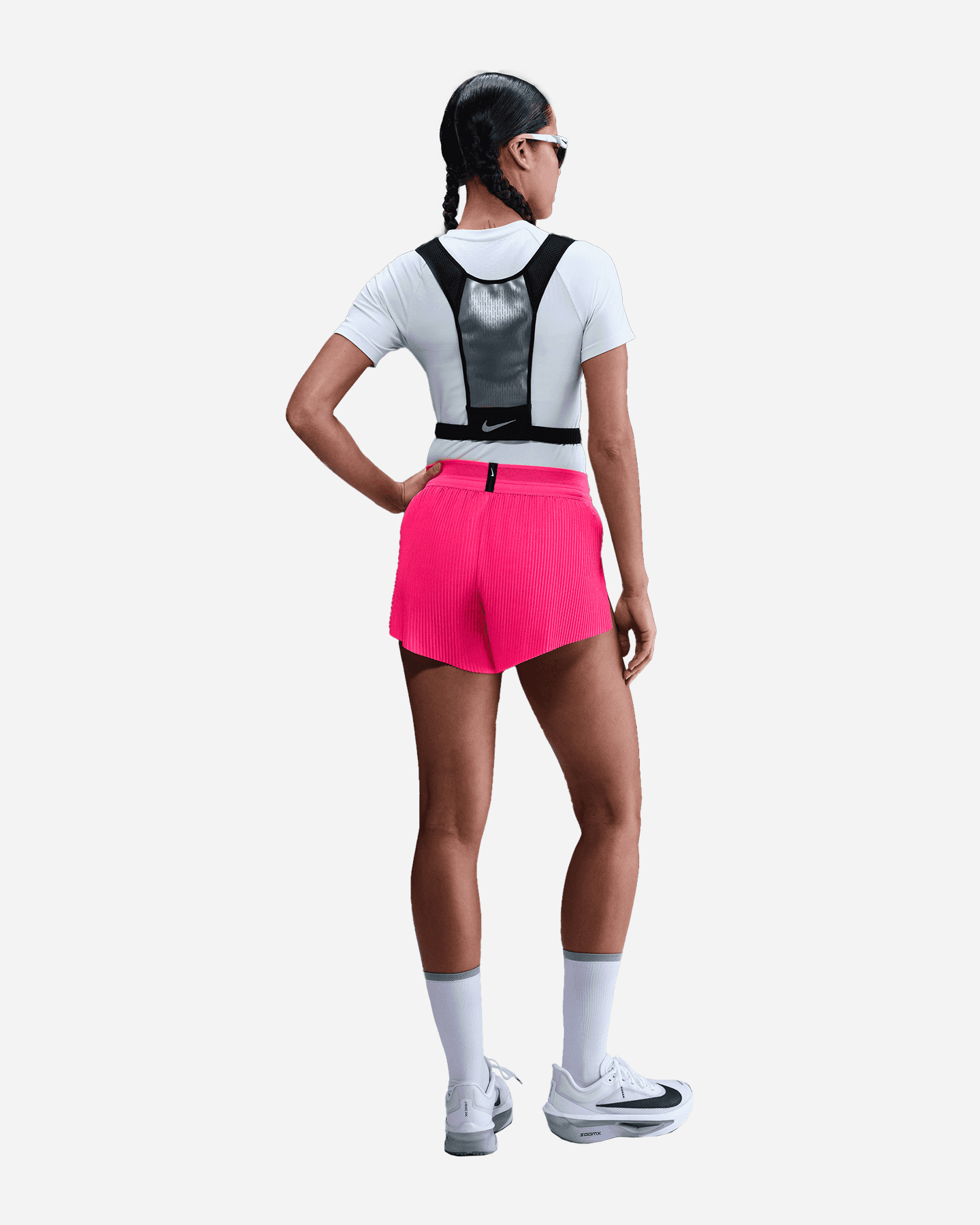 Short running NIKE AEROSWIFT 3IN W - Nero - 5 | Cisalfa Sport