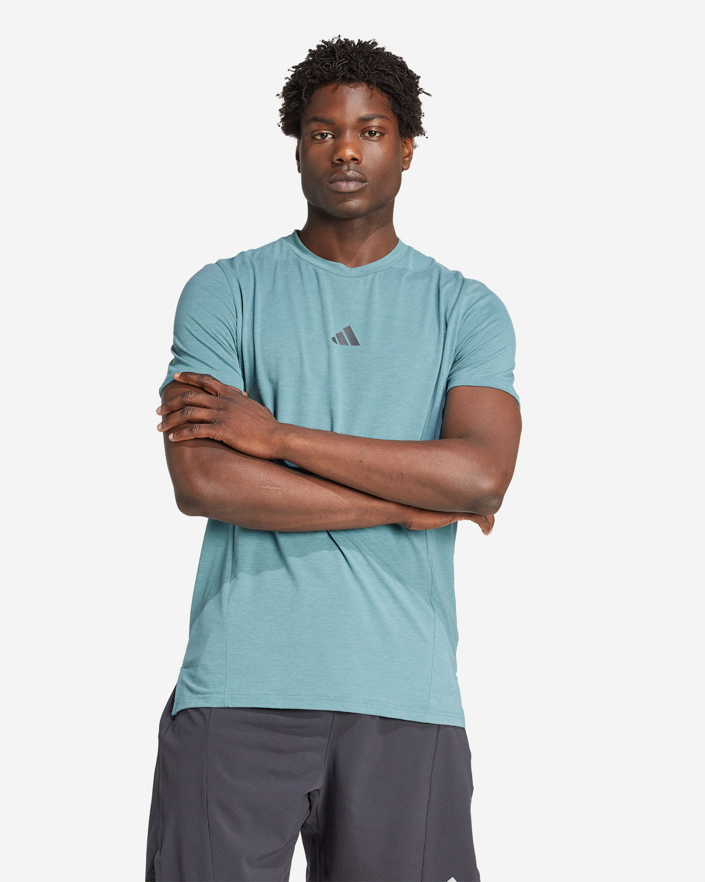 T-shirt training ADIDAS D4T M - Verde - 1 | Cisalfa Sport