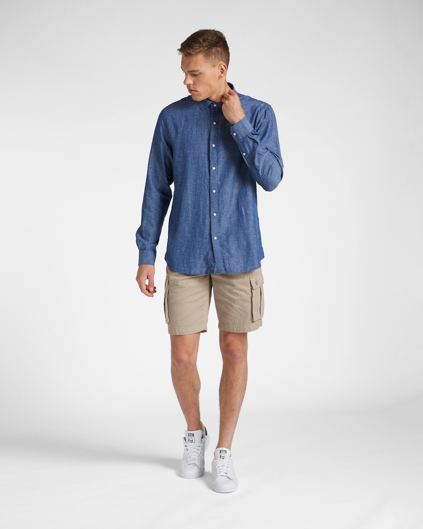 Camicia BEST COMPANY URBAN STYLE M - Blu - 1 | Cisalfa Sport