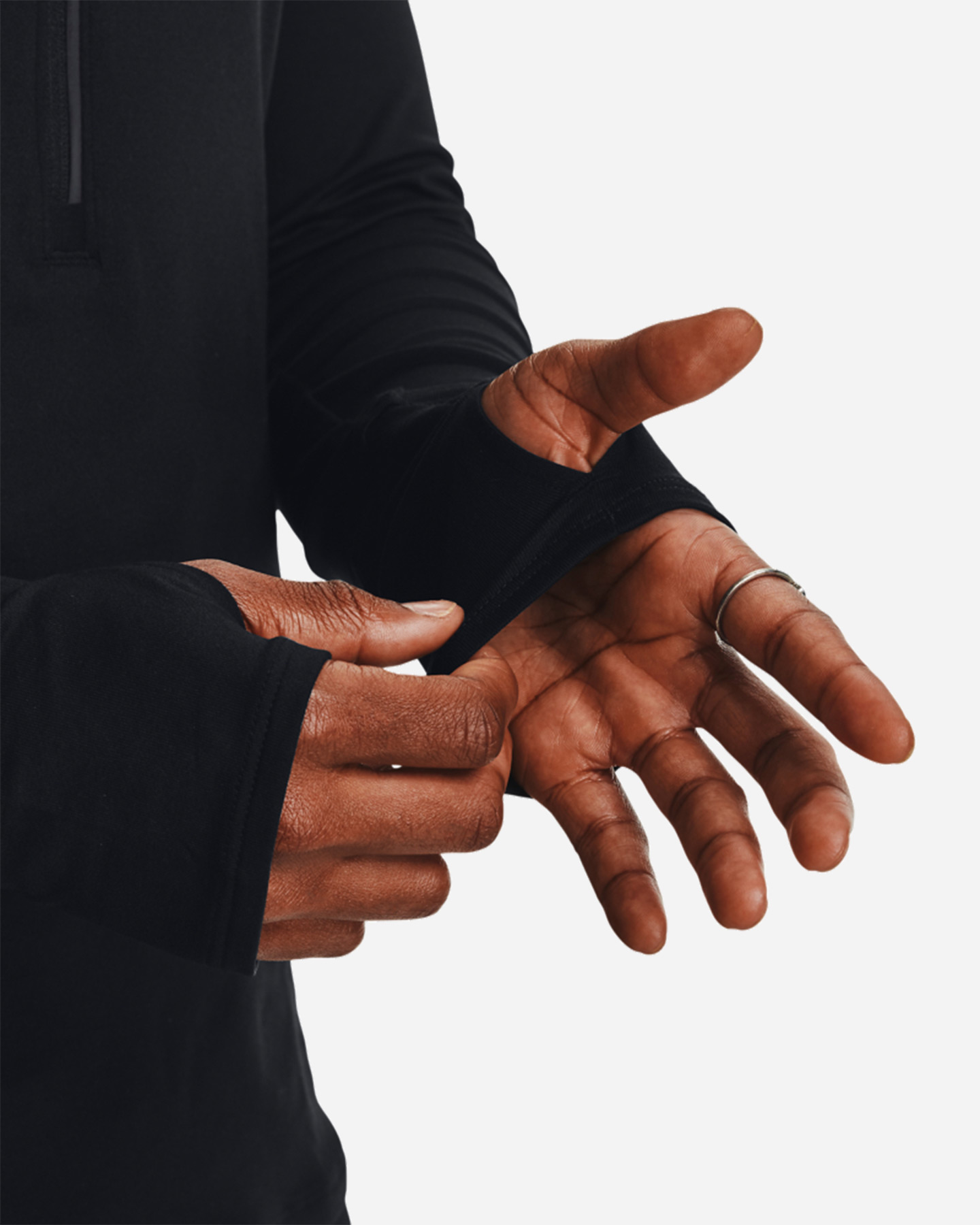 Maglia running UNDER ARMOUR QUALIFIER RUN W - Nero - 5 | Cisalfa Sport