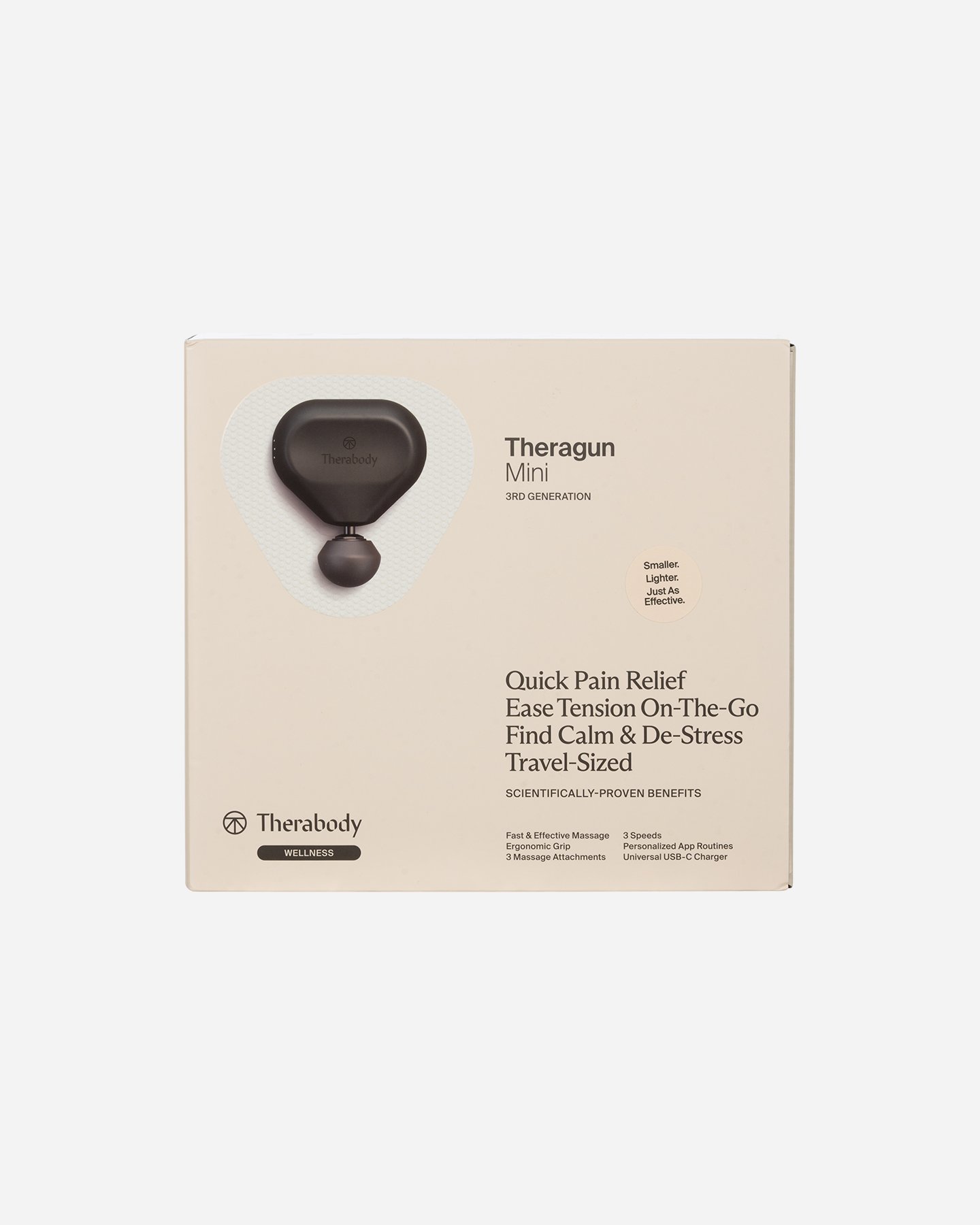 Elettrostimolatore THERAGUN MINI 3  - Nero - 2 | Cisalfa Sport